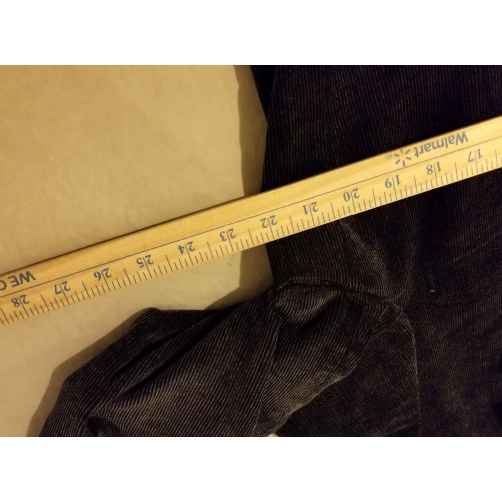 Vintage Alan Flusser Sports Jacket Blazer Cotton Black Mens 42L Corduroy Size 42R - 4 Thumbnail