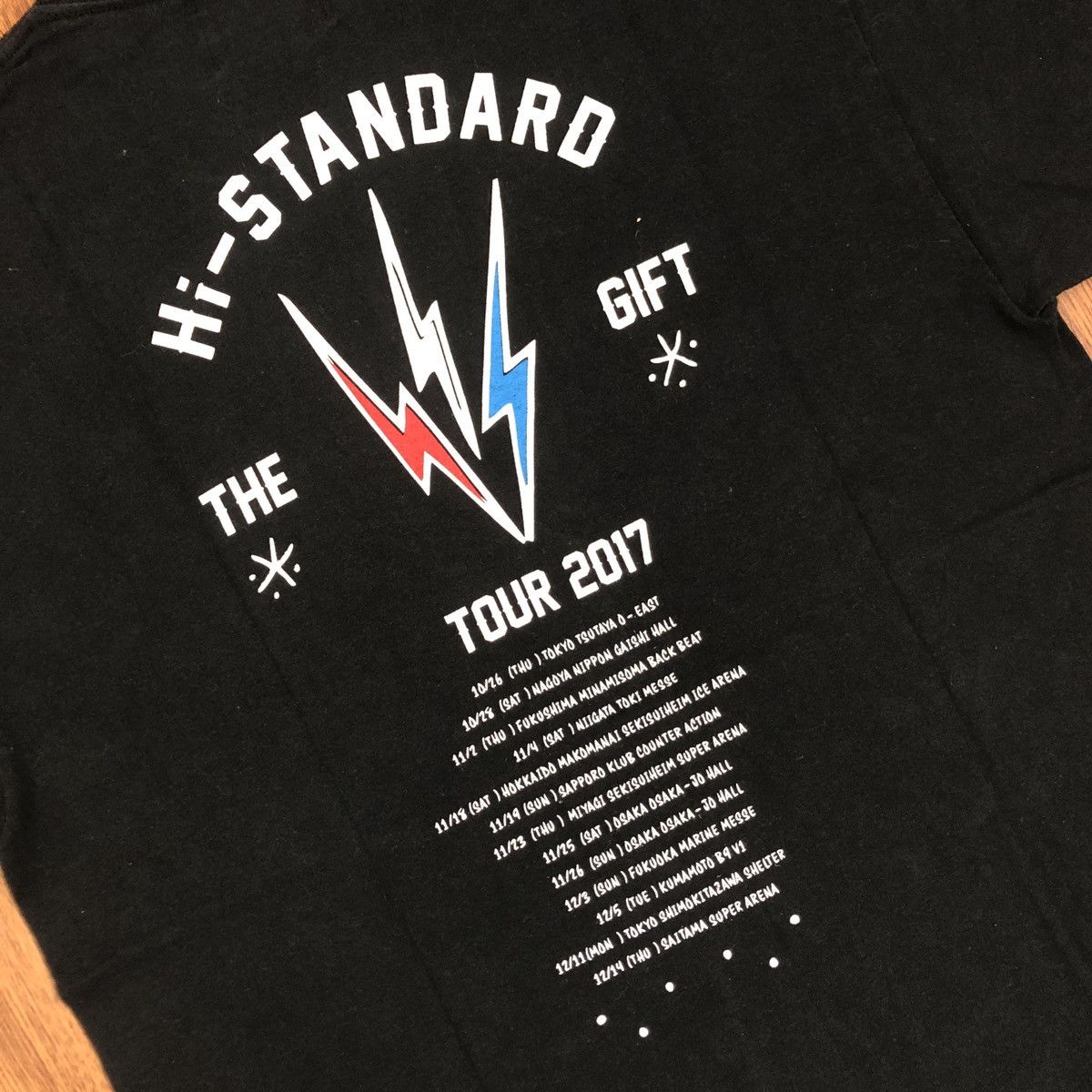 Band Tees × Japanese Brand × Vintage Hi-Standard tour 2017 t-shirt Size US M / EU 48-50 / 2 - 4 Thumbnail
