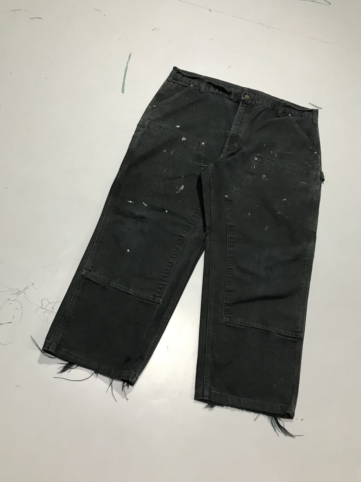 Carhartt Vintage carhartt B136 BLK double knee workwear Size US 42 / EU 58 - 3 Thumbnail