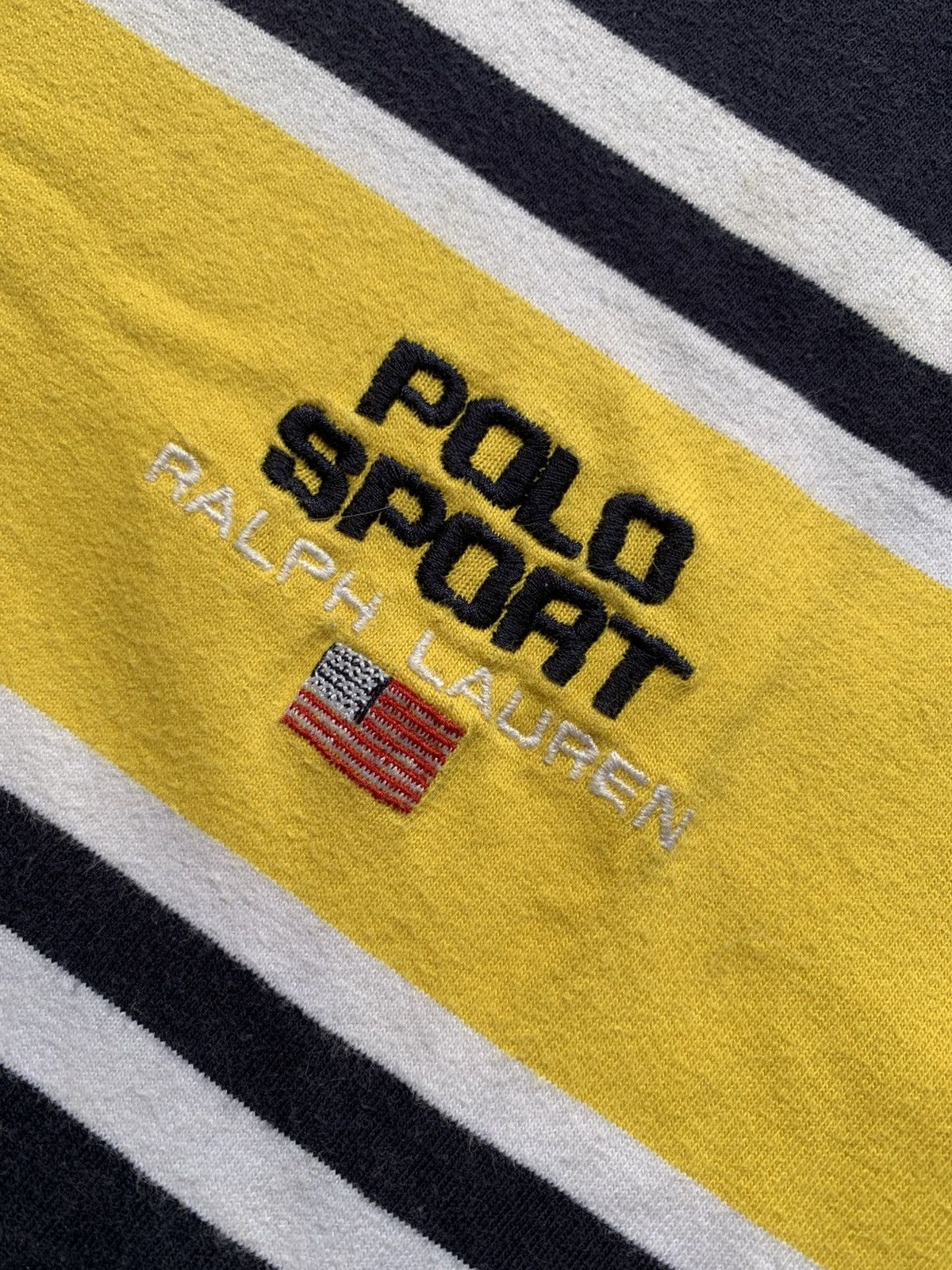 Polo Ralph Lauren Vintage 90’s polo sport made in usa t shirt Size US L / EU 52-54 / 3 - 3 Thumbnail