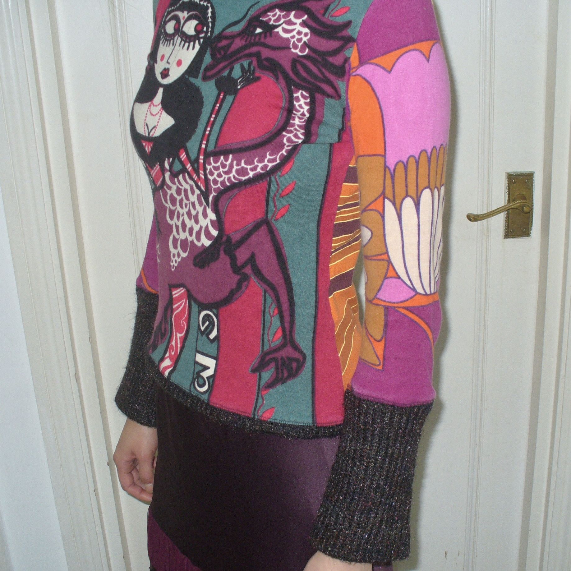 Custo Barcelona Rarely made in Italy Custo Barcelona 2000s FW runway top Size M / US 6-8 / IT 42-44 - 3 Thumbnail