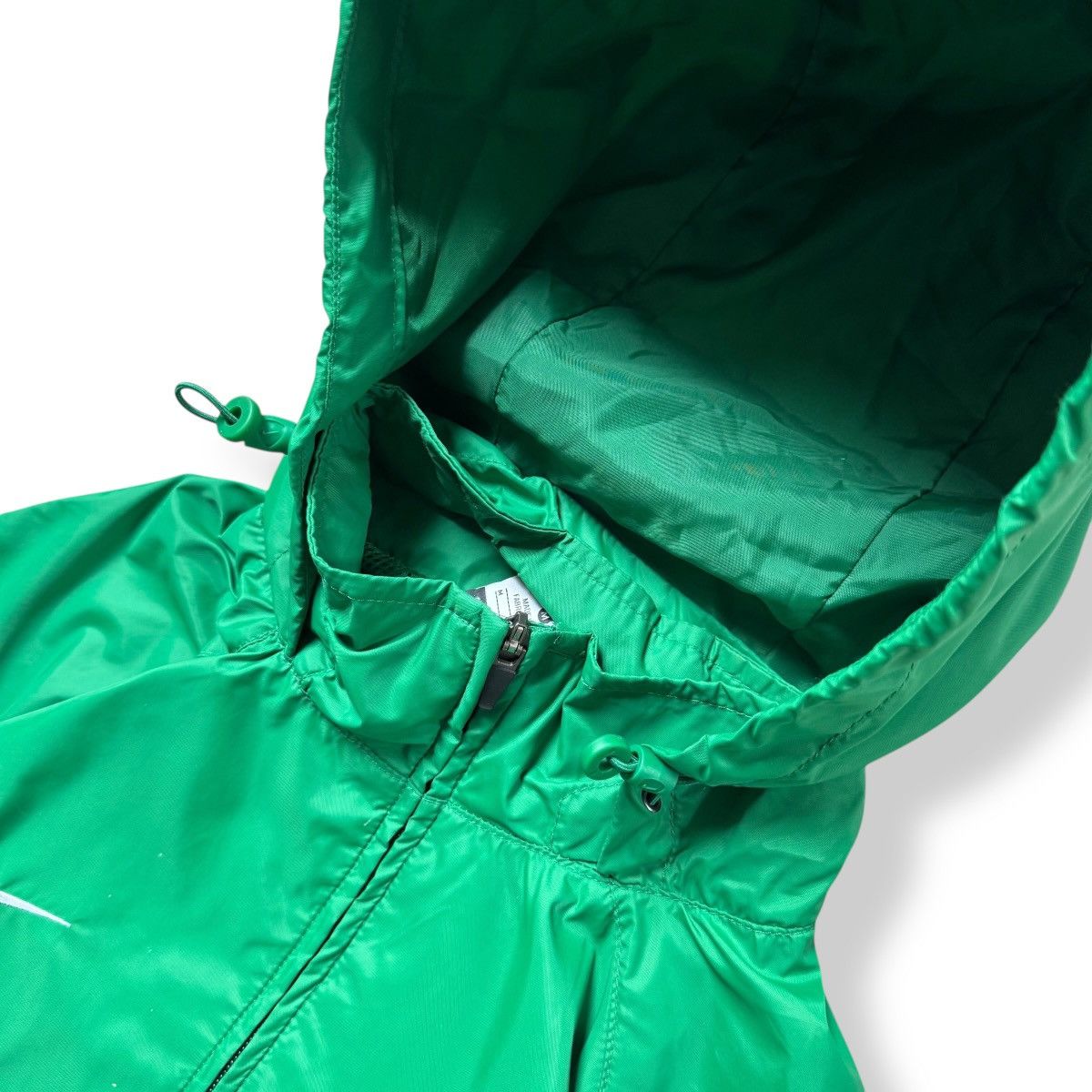 Nike Nike Vintage Track Nylon Sportwear Green Jacket Y2K Hooded Size US M / EU 48-50 / 2 - 4 Thumbnail