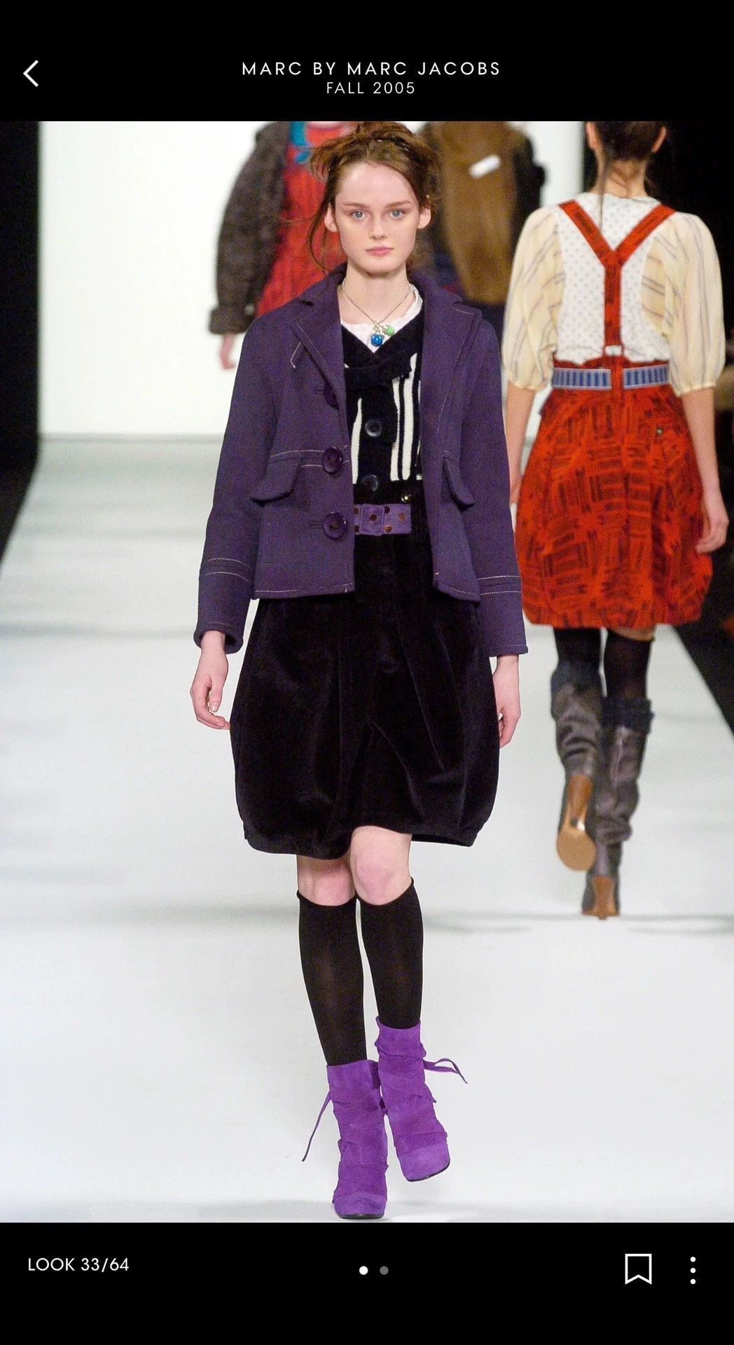 Marc Jacobs Marc Jacobs 2005AW Runway 80% Wool Jacket Women's 4 Size S / US 4 / IT 40 - 2 Thumbnail