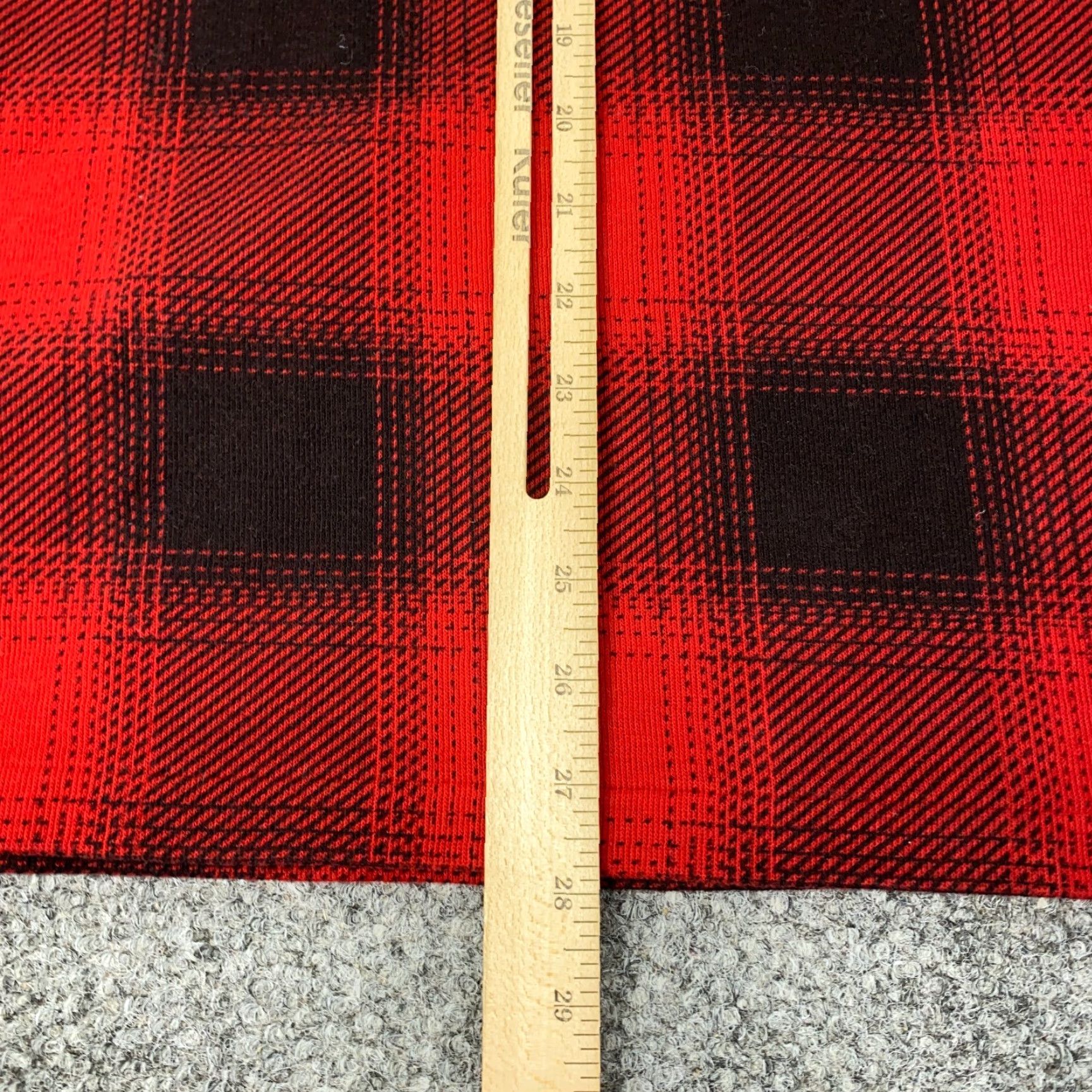 Polo Ralph Lauren VINTAGE Polo Ralph Lauren Pullover Sweatshirt Men 2XL Red Buffalo Plaid 1/4 Zip Outdoor Fall Spring Size US XXL / EU 58 / 5 - 7 Thumbnail