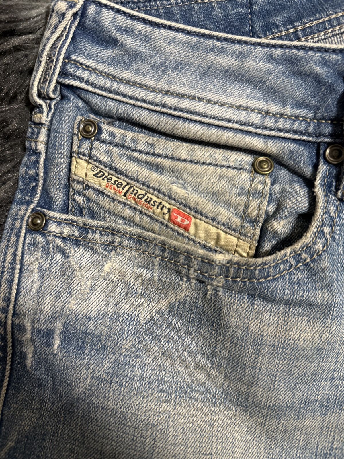 Diesel Vintage Diesel Zatiny Flare Jeans Size US 31 - 3 Thumbnail