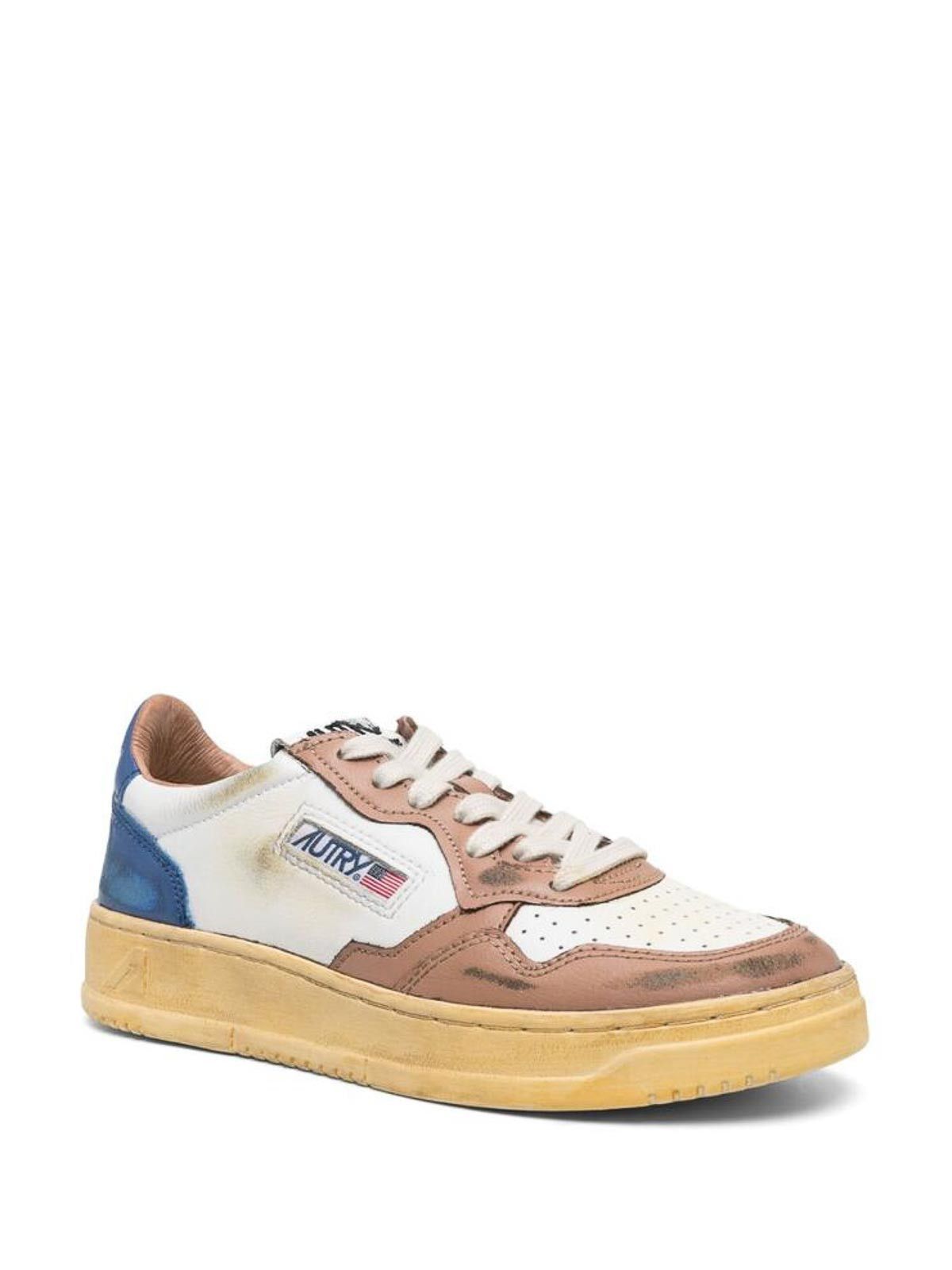 AUTRY o1y0725 Leather Low-Top Sneakers in Multicolor Size US 6 / IT 36 - 2 Thumbnail