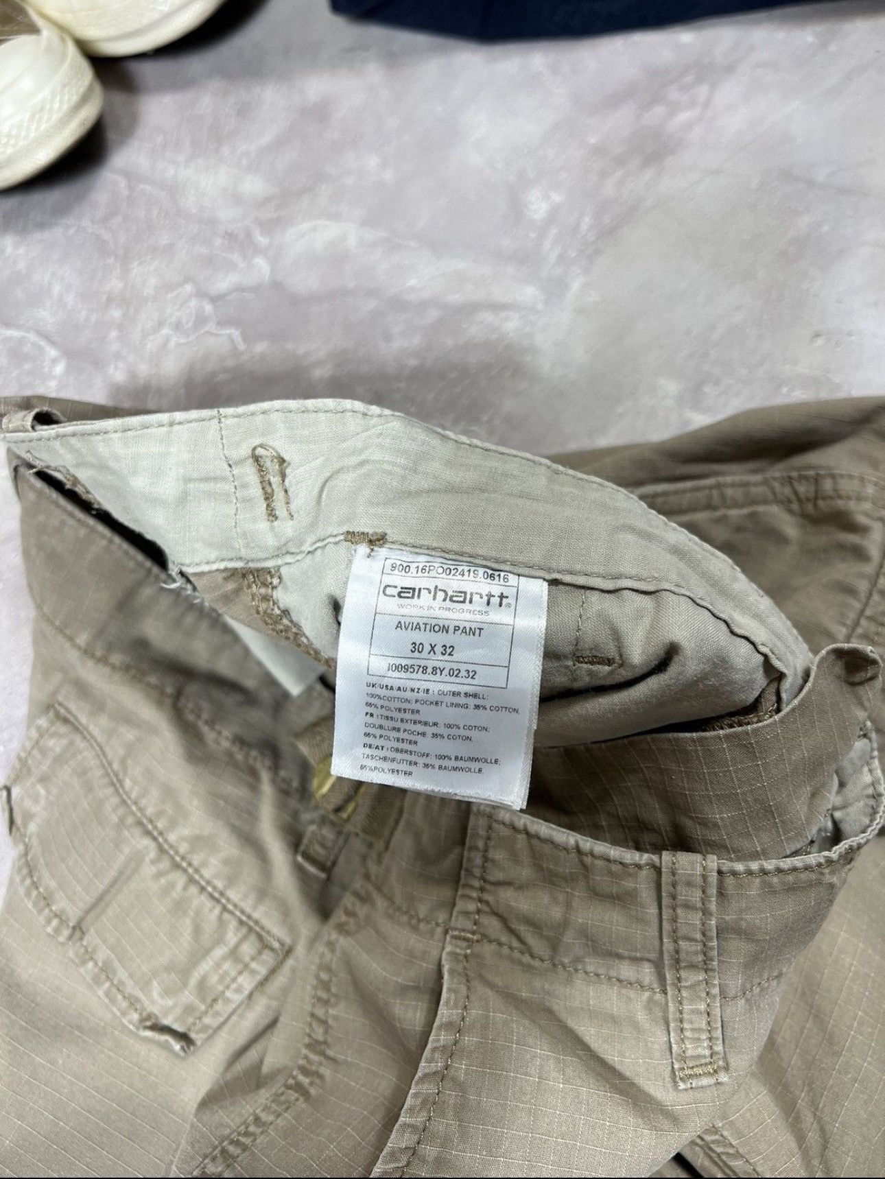 Carhartt × Vintage Vintage Carhartt Distressed Y2k Cargo Pants Size US 30 / EU 46 - 11 Thumbnail