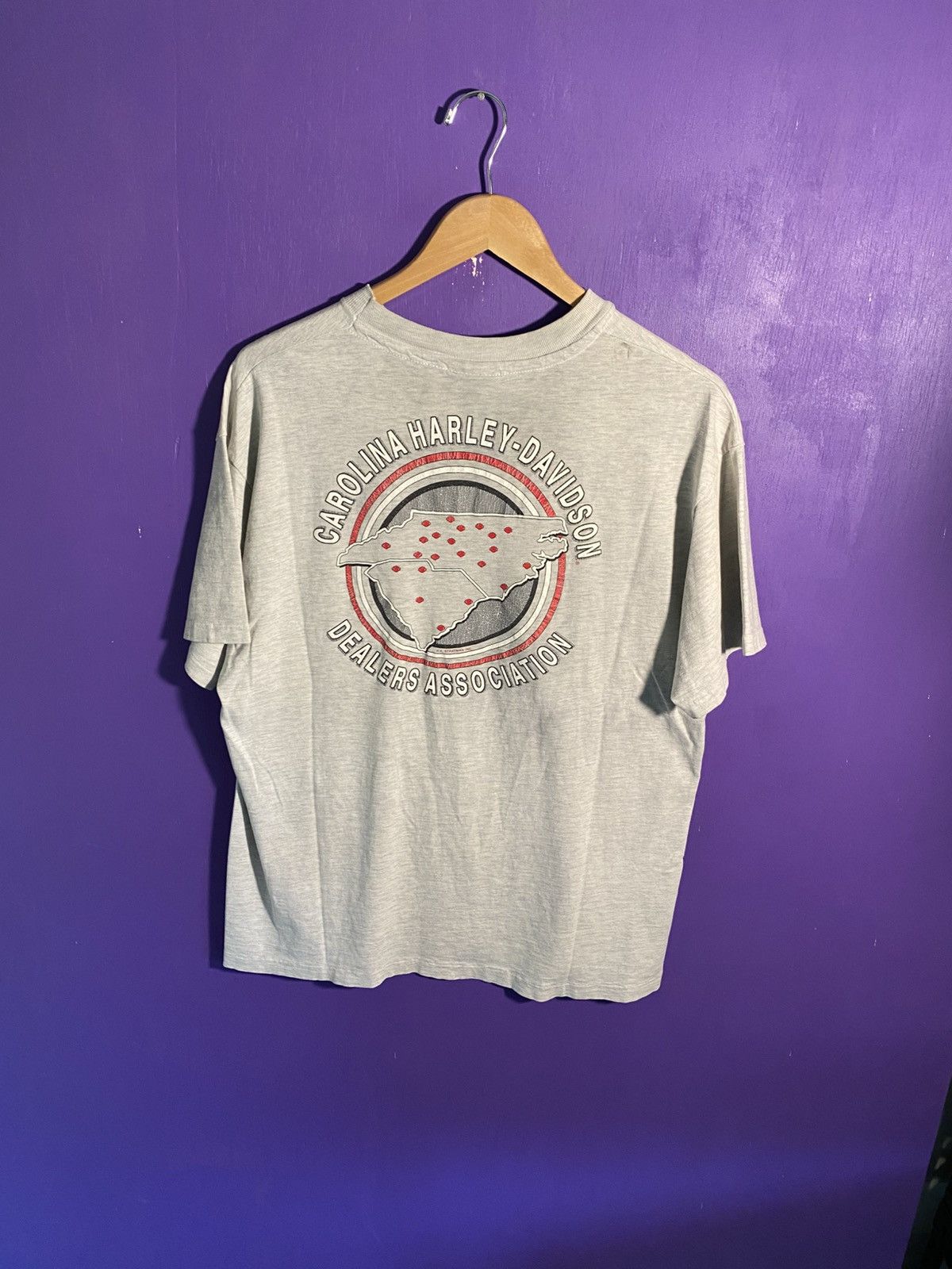 Harley Davidson Vintage 1993 Harley Davidson fall mountain t-shirt Size US L / EU 52-54 / 3 - 2 Thumbnail