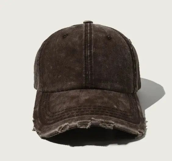 Japanese Brand Etsuko x Yuri Utility grunge tie dye distressed ripped cap Size ONE SIZE - 2 Thumbnail