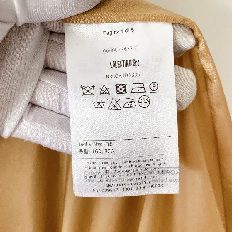 Valentino Valentino khaki wool coat Size S / US 4 / IT 40 - 4 Thumbnail