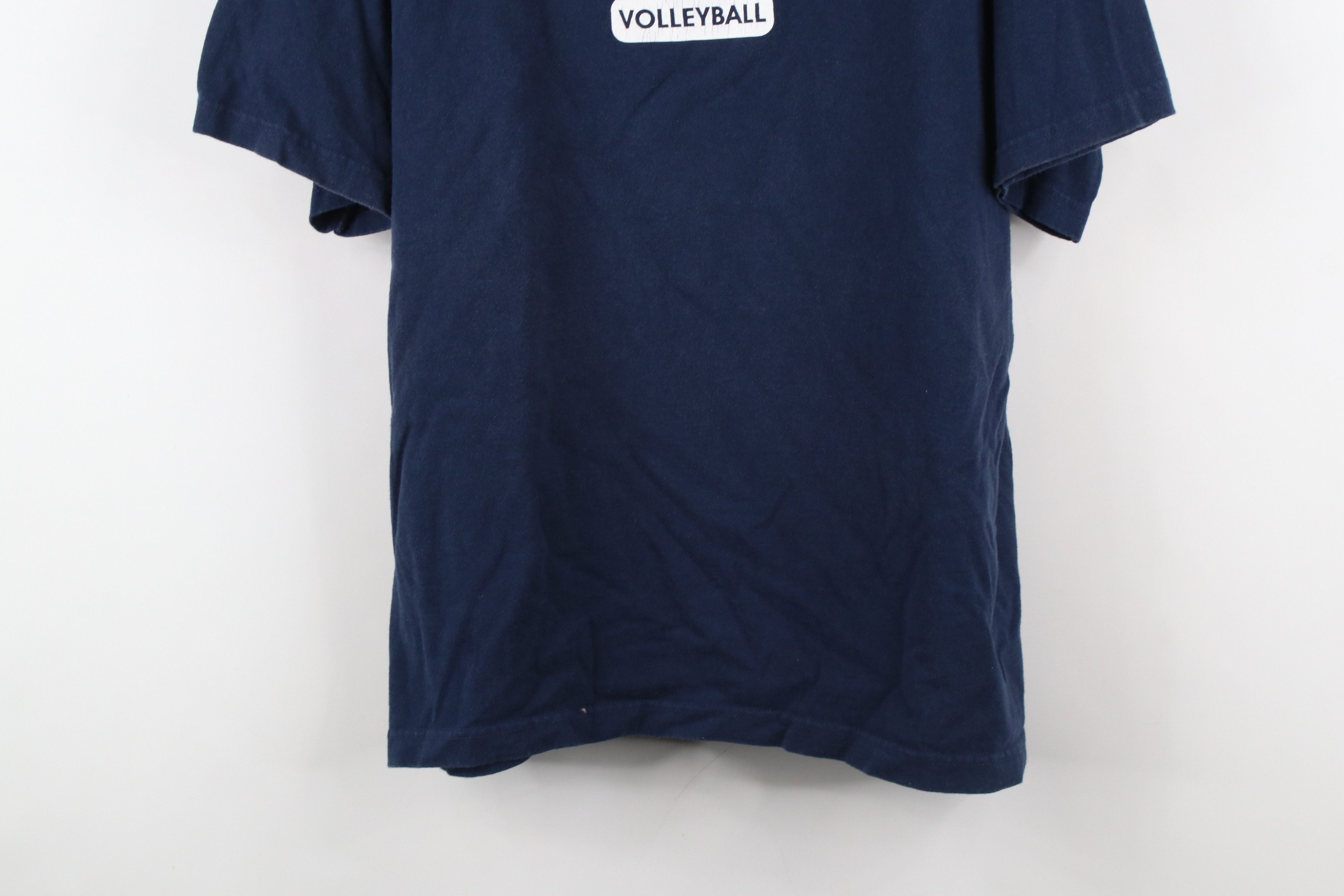 Adidas × Vintage Vintage Adidas Madonna University Volleyball T-Shirt Navy Size US L / EU 52-54 / 3 - 3 Thumbnail