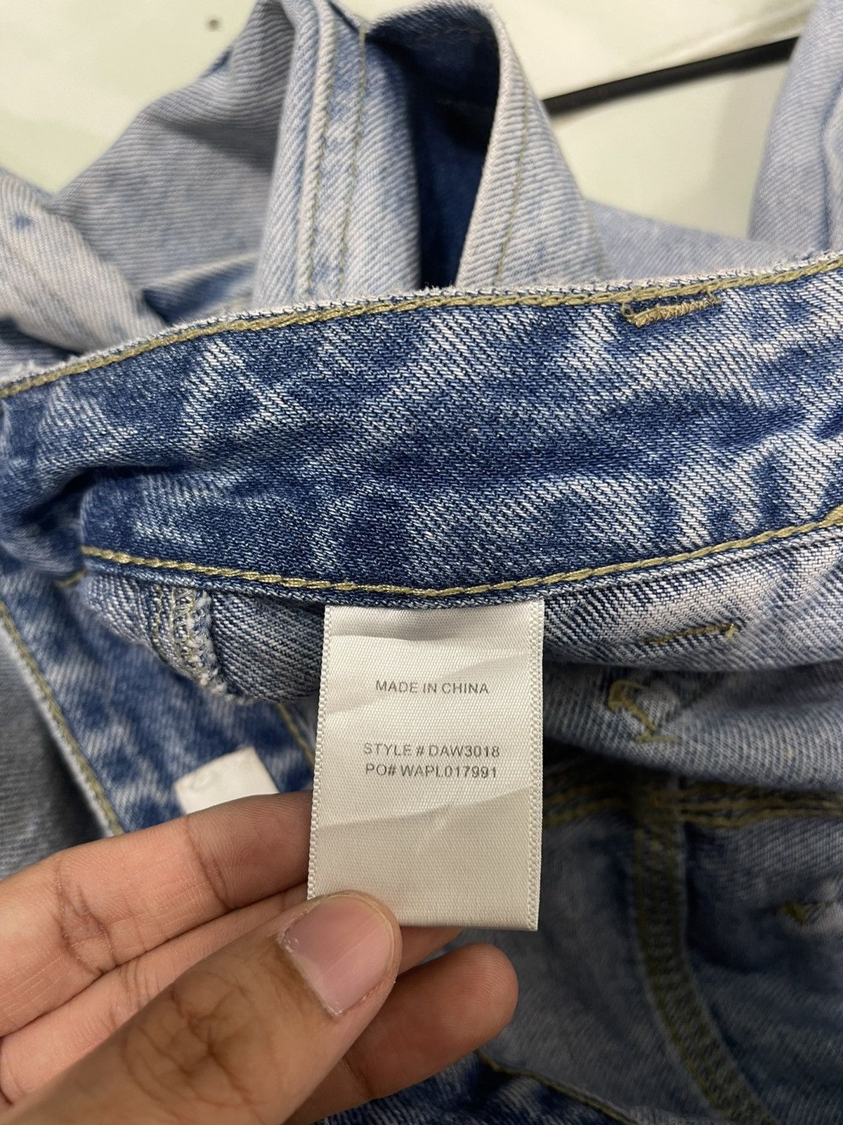 Japanese Brand Crazy Dazie Baggy Jeans Size US 26 / EU 42 - 16 Thumbnail