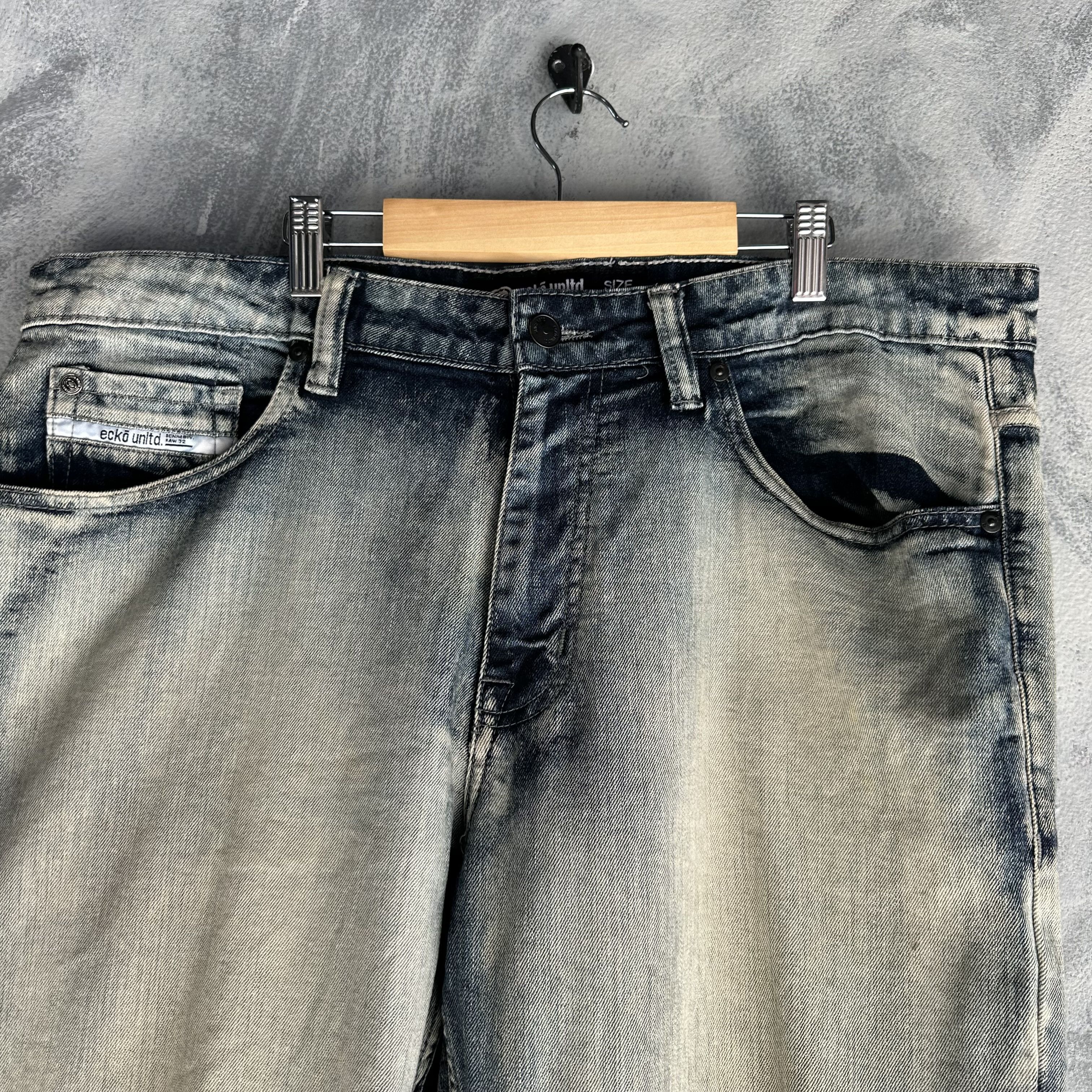 Ecko Unltd. Ecko Unltd. Jeans Mens 36x33 Athletic Fit Y2K Size US 36 / EU 52 - 3 Thumbnail