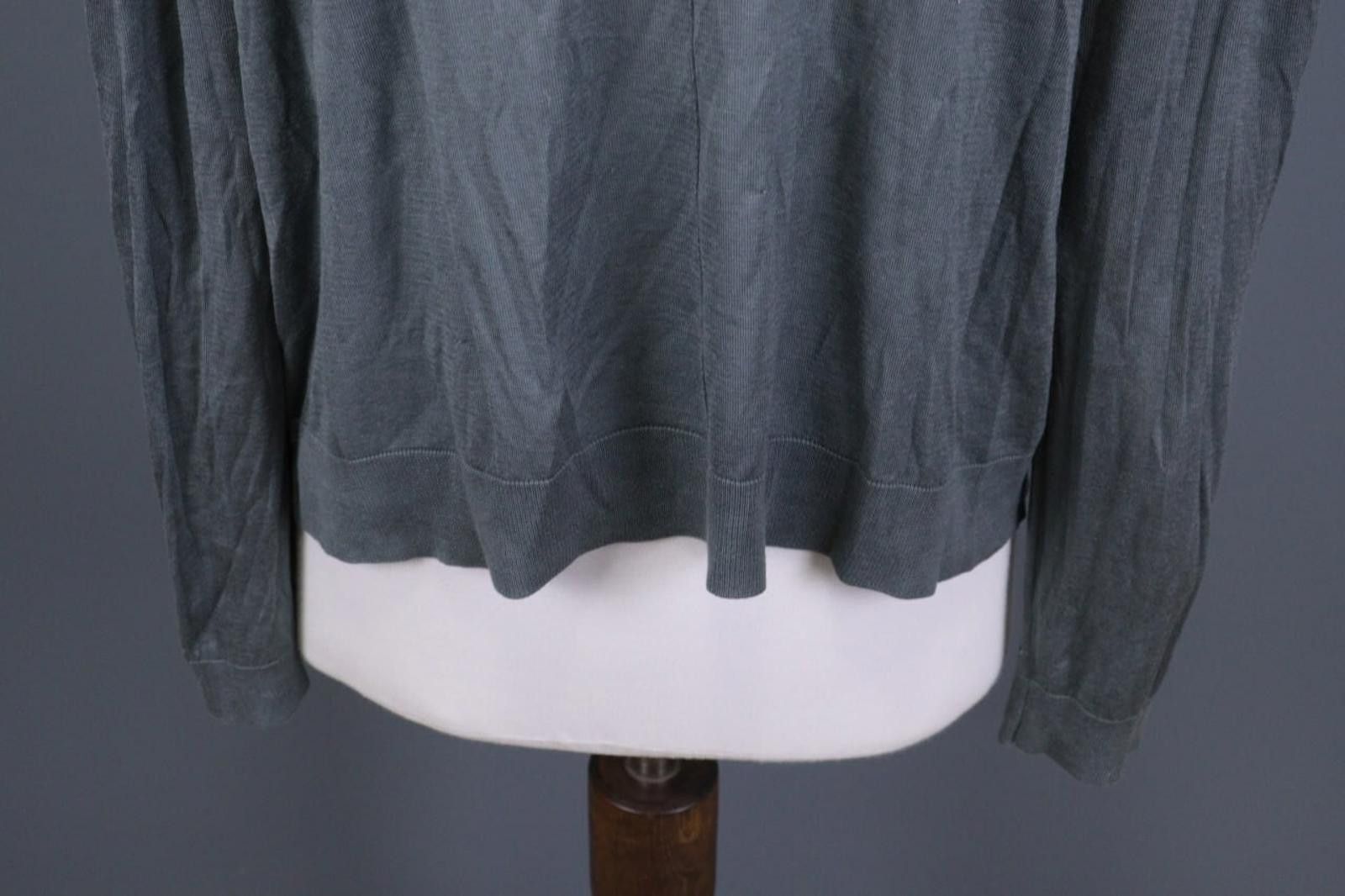Designer Transit Par Such Gray Top Tunic Blouse Size 3 Size M / US 6-8 / IT 42-44 - 8 Thumbnail