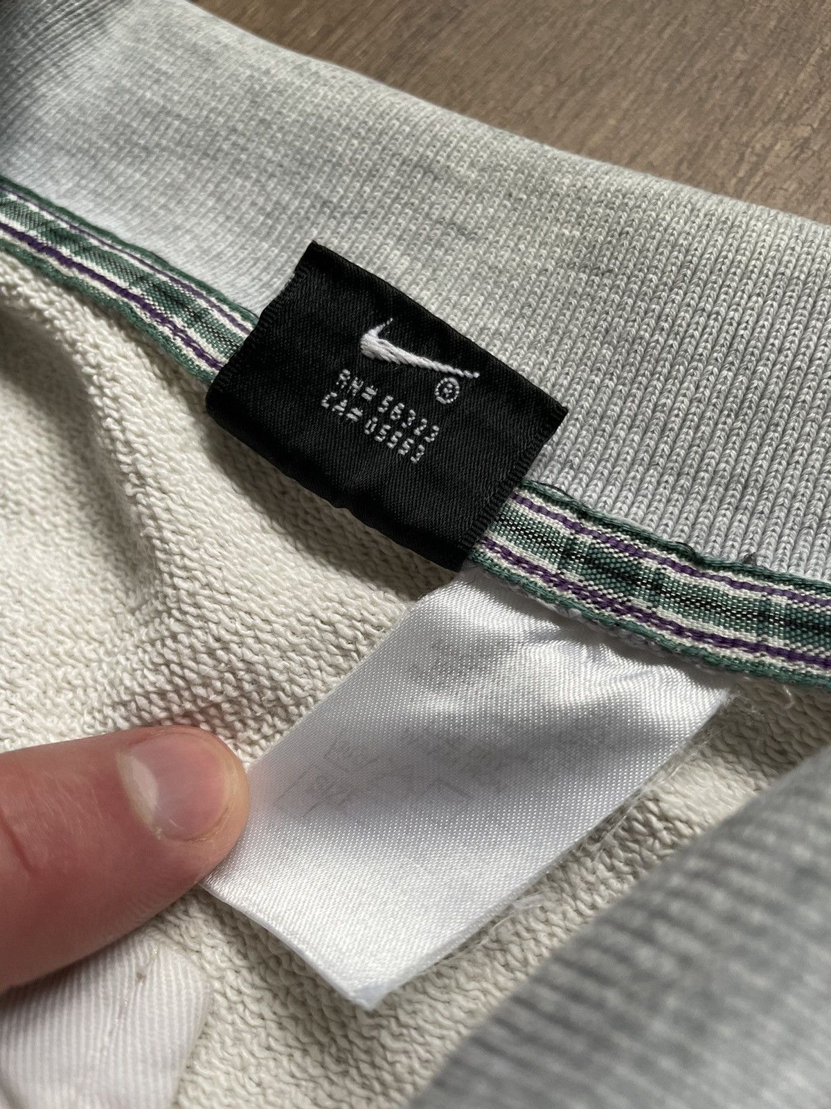 Nike × Vintage Nike vintage sweatshirt with a collar Size US L / EU 52-54 / 3 - 5 Thumbnail