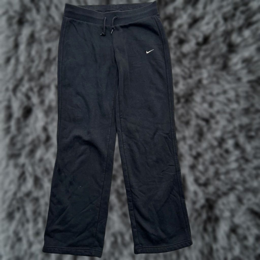 Nike VINTAGE Nike The Athletic Dept Drill Pants XS Sweatpants Drawstring Black Streetwear Swoosh Men Boys Mens Size US 27 - 1 Thumbnail
