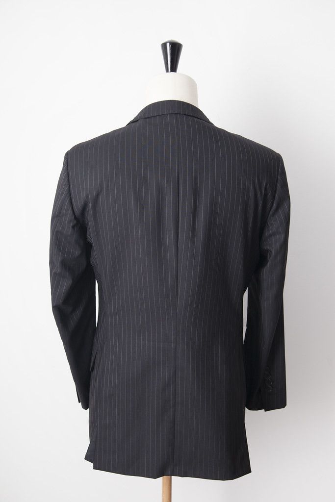 Gucci Tom Ford Era Gucci pinstripe flare suit Size 46R - 2 Thumbnail