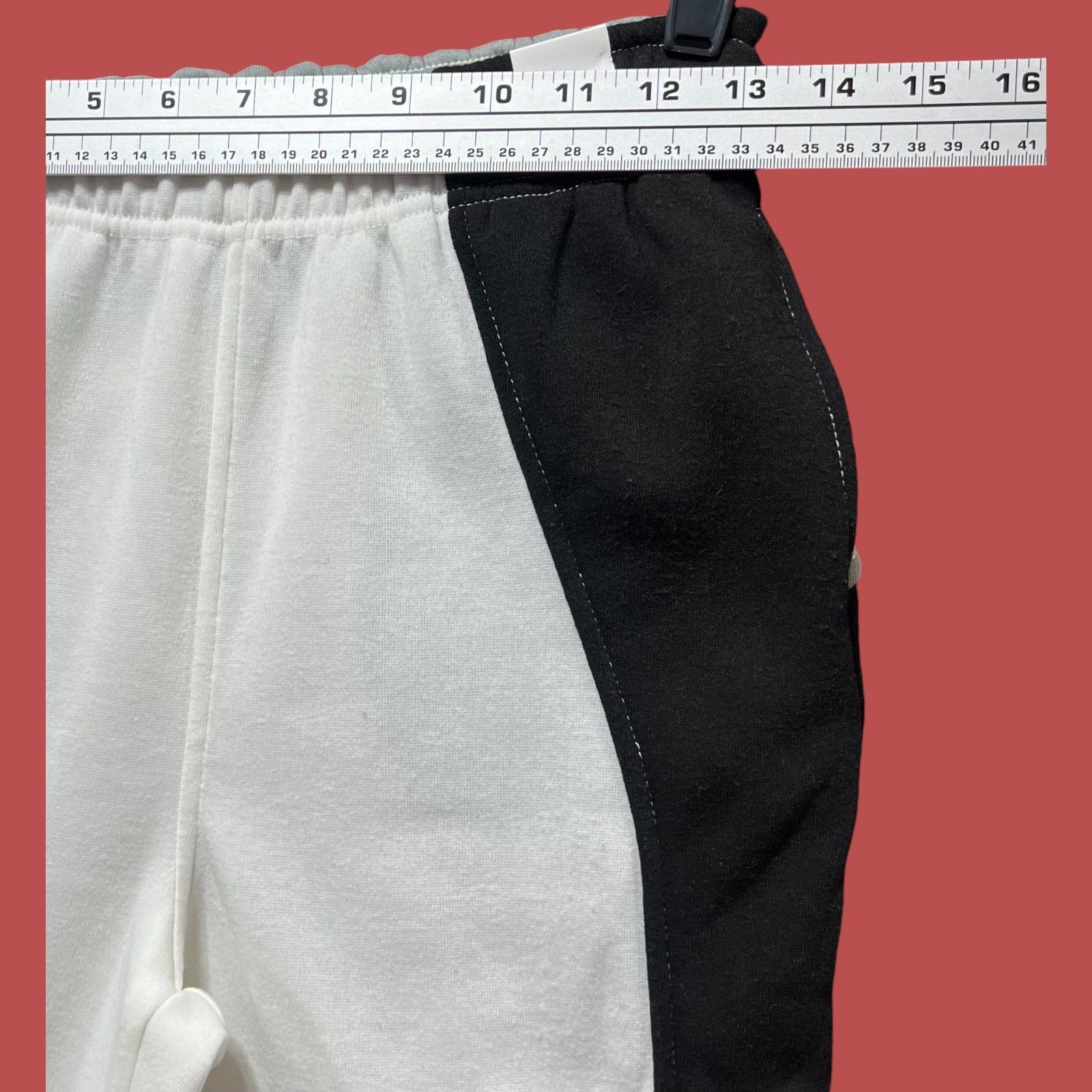 rue21 Rue 21 - Women's Color Block Sweatpants - Black/Gray/White - Size 26" / US 2 / IT 38 - 3 Thumbnail