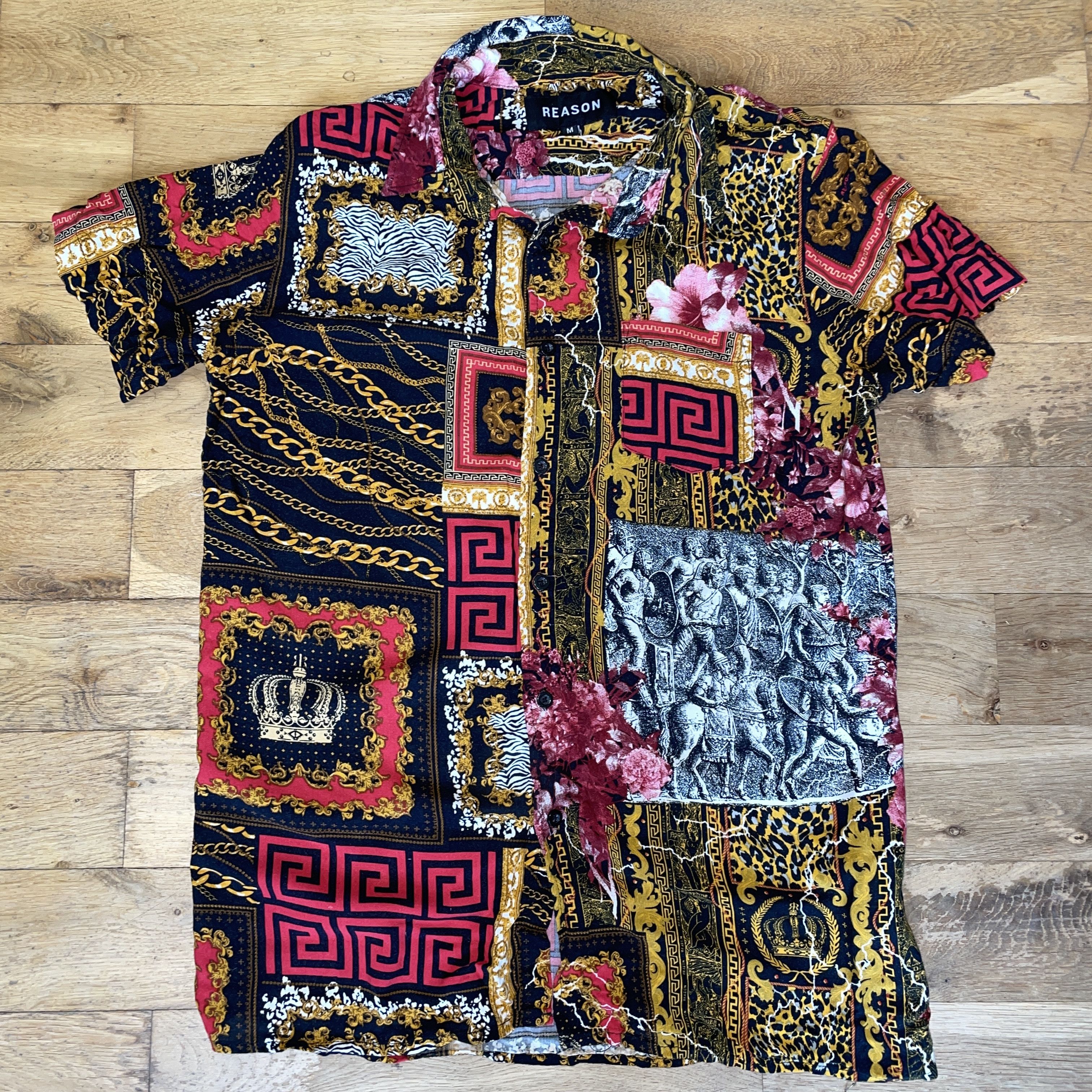 Reason Reason Men's Fashionable Holiday Airy Shirt Size M Size US M / EU 48-50 / 2 - 1 Thumbnail