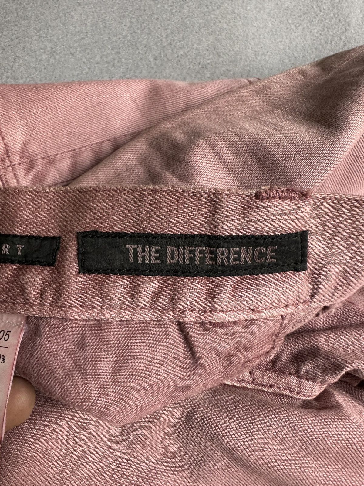Japanese Brand FLARE Difference Rupert Pink Denim Size US 31 - 18 Thumbnail