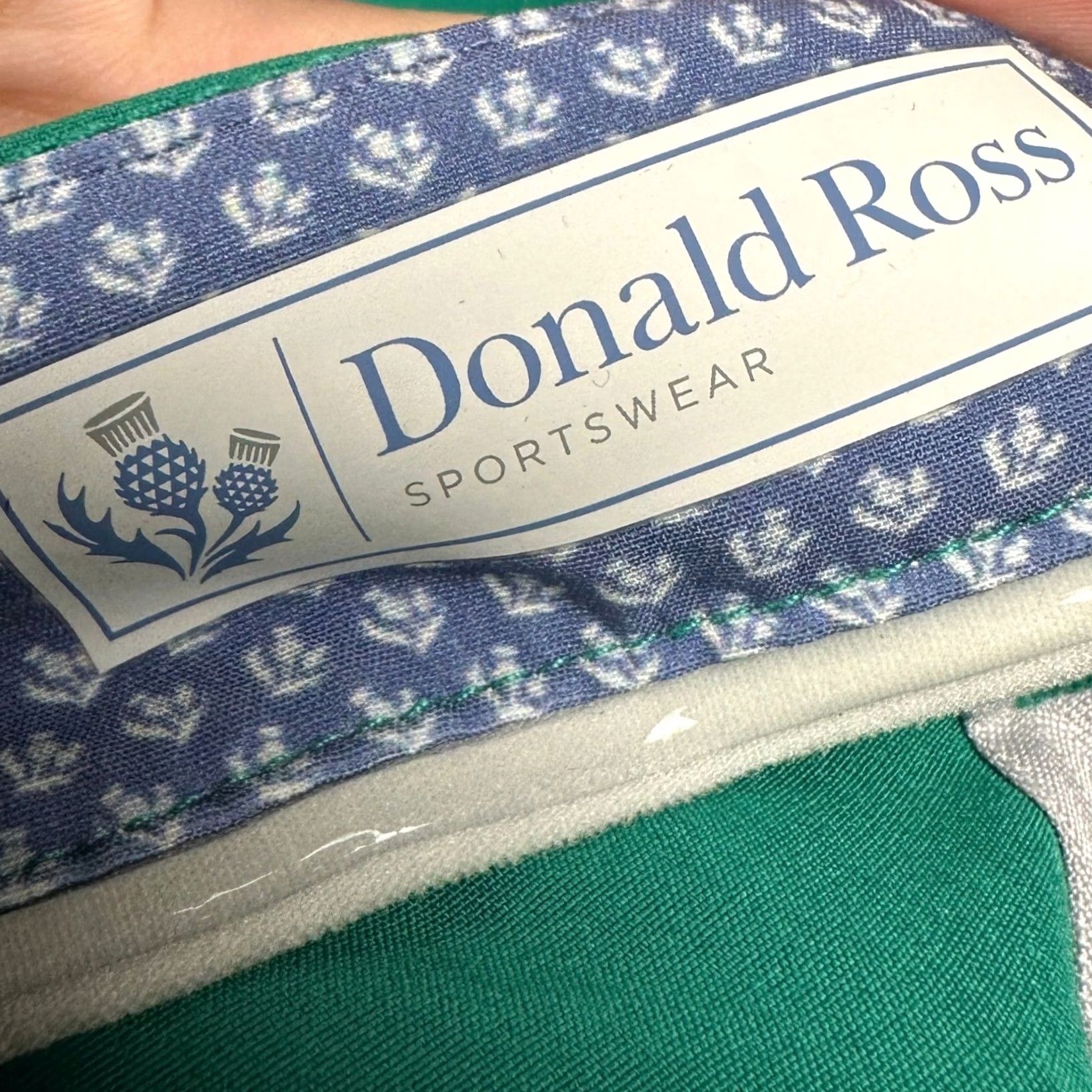 Vintage Donald Ross Mens Golf Chino Shorts 40 Green Performance Tech Stretch Pocket NEW Size US 40 / EU 56 - 5 Thumbnail