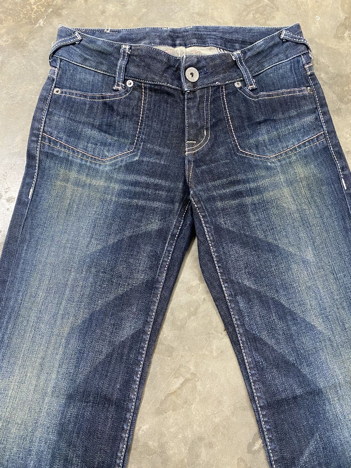 Hysteric Glamour × If Six Was Nine × Tornado Mart Flare Jeans Japan Queen's Low Wide Leg Jeans @269 Size US 28 / EU 44 - 8 Thumbnail