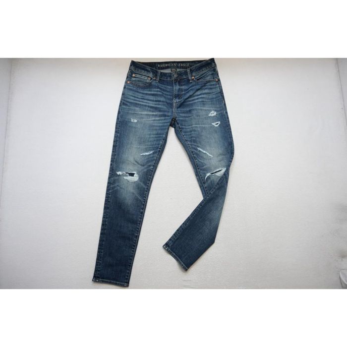 American eagle Airflex Athletic Skinny Long Jean Blue