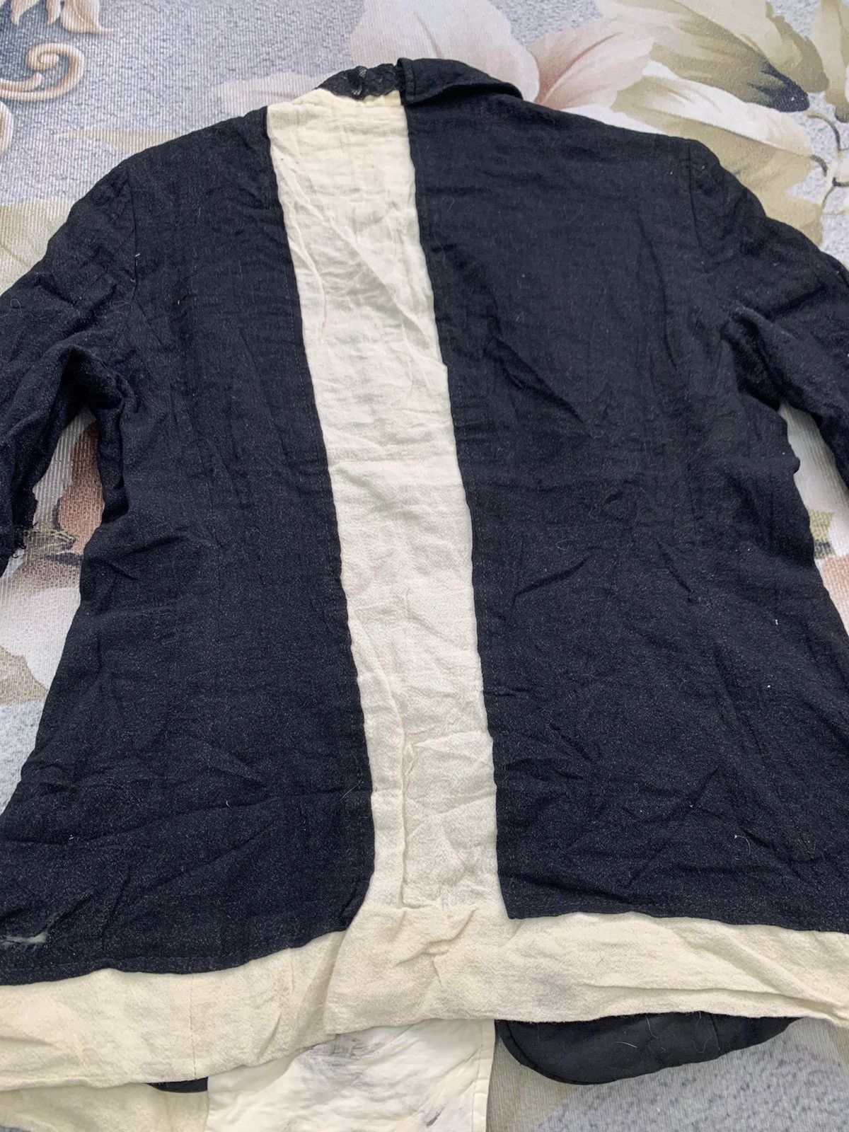 Moschino Rare Distress Constructed Design Moschino Wool Jacket Size L / US 10 / IT 46 - 12 Thumbnail