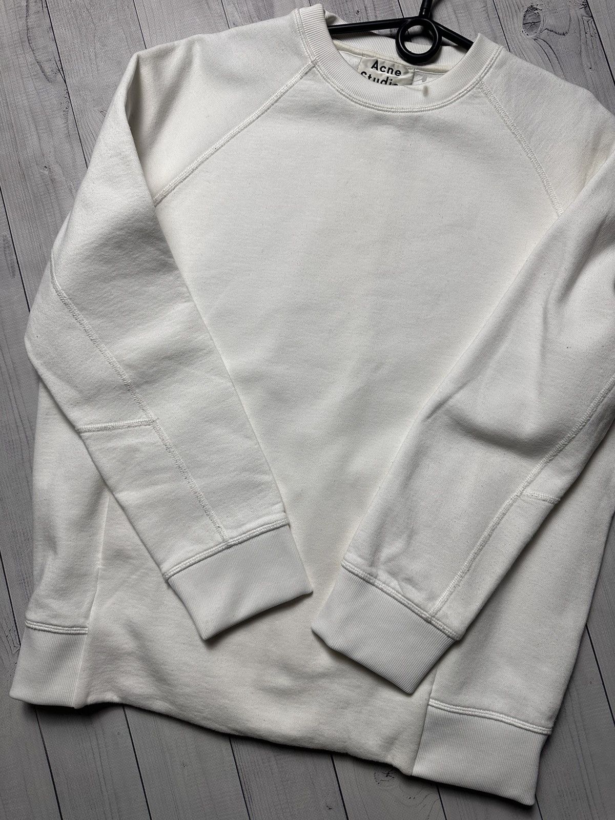 Acne Studios × Vintage Vintage Acne Studios sweatshirt white size S Size US M / EU 48-50 / 2 - 5 Thumbnail