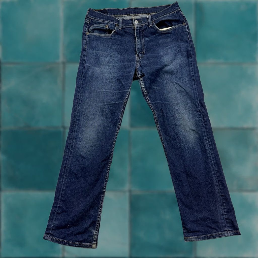 Levi's Levi's Jeans 559 Relaxed Straight Blue Denim 34x32 Men’s 5-Pocket Cotton Blend Belt Loops Regular Inseam 32"} Size US 34 / EU 50 - 1 Thumbnail