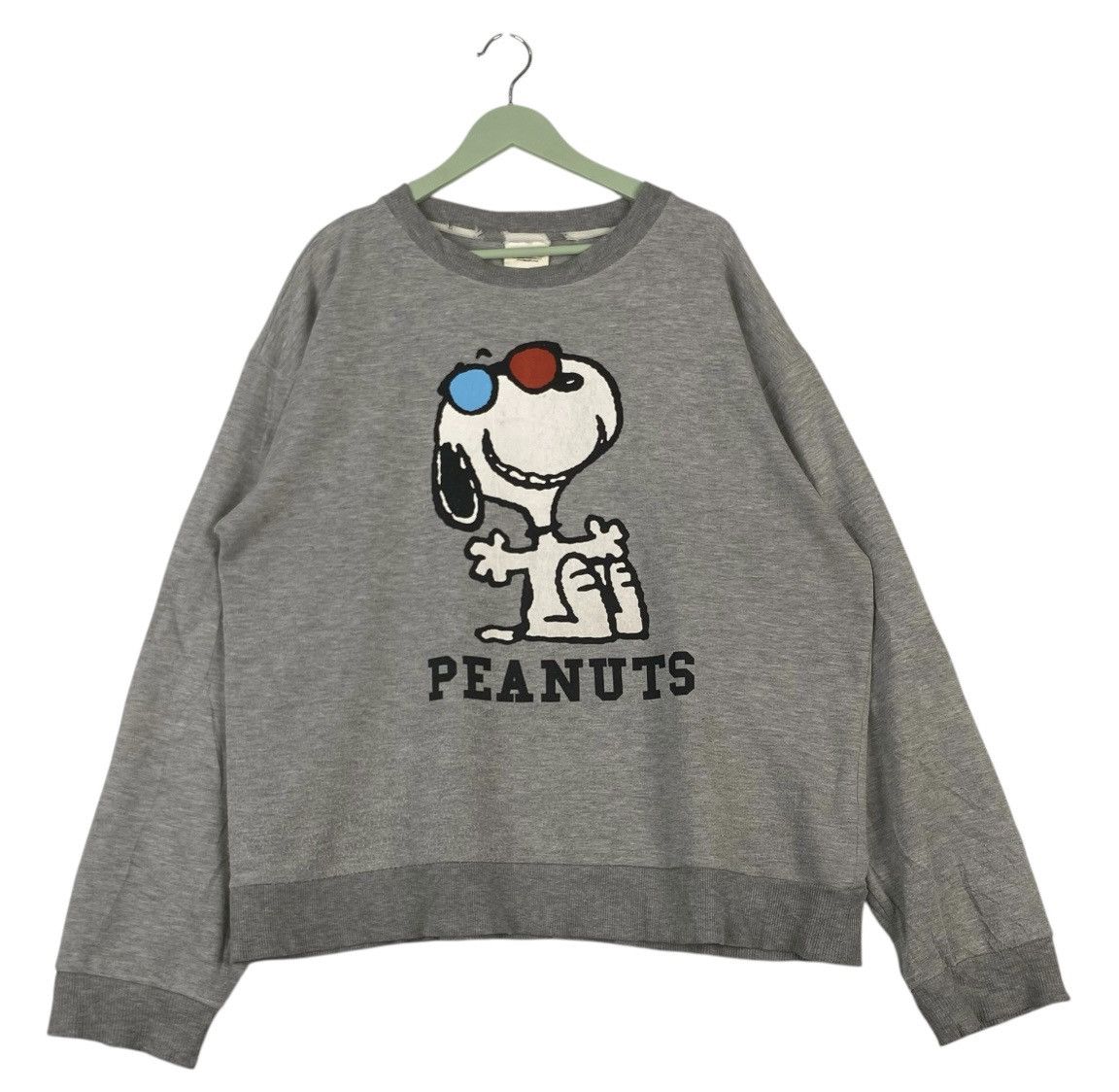 Designer × Vintage Vintage Snoopy Joe Cole Peanuts Sweatshirt Xlarge Peanuts Snoopy Wear Sunglasses Cartoon Jumper Comic Size US XXL / EU 58 / 5 - 1 Thumbnail