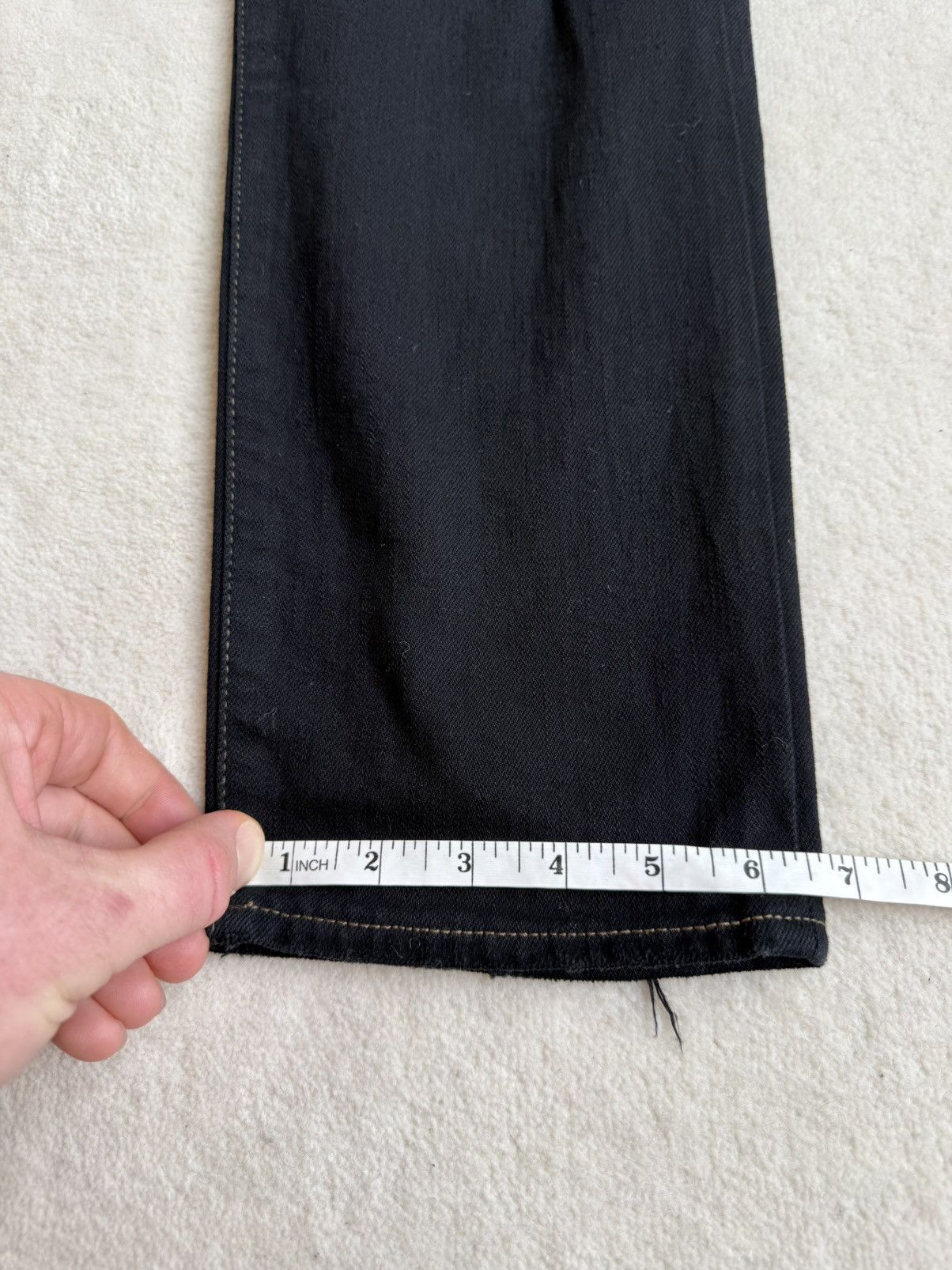 Saint Laurent Paris SS16 Saint Laurent surf sound crash trash black ripped jeans Size US 32 / EU 48 - 9 Thumbnail