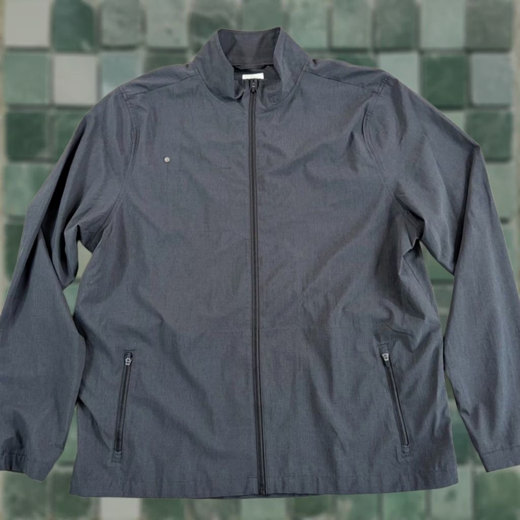 Vuori Vuori Venture Track Jacket Men's 2XL Black Water Resistant Full Zip Modern Designer Jeans? Size US XXL / EU 58 / 5 - 1 Thumbnail