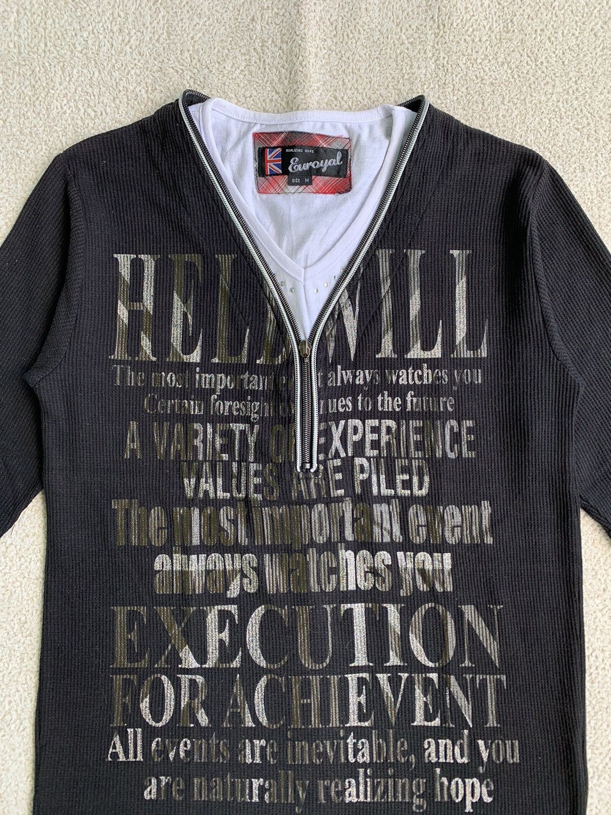 14th Addiction × KMRii × Yasuyuki Ishii Y2k Japanese Euroyal Poem shirt Size US M / EU 48-50 / 2 - 2 Thumbnail