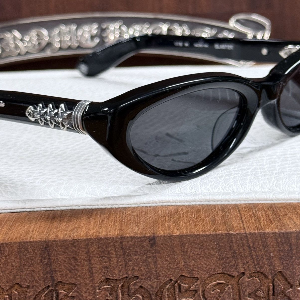 Chrome Hearts Chrome Hearts Blaster ‘Dark Triad’ Sunglasses Size ONE SIZE - 6 Thumbnail