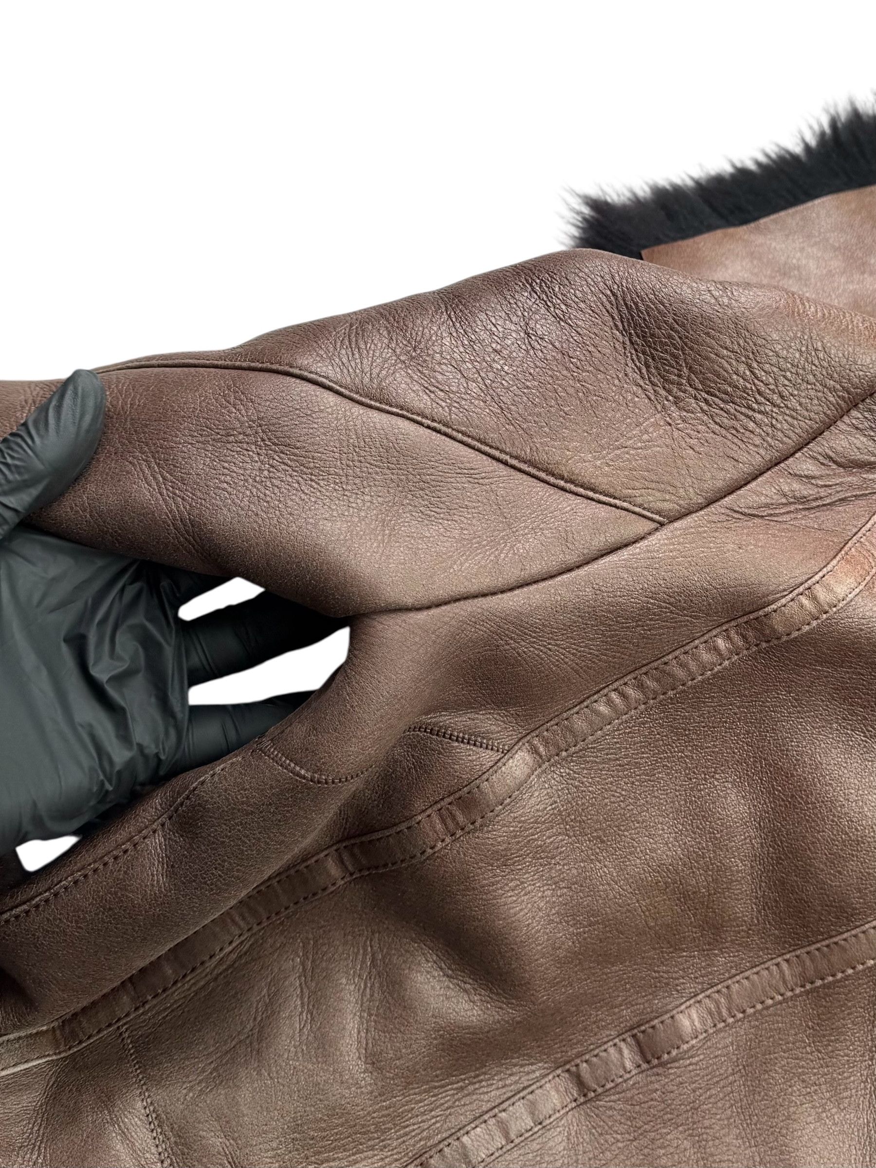 Japanese Brand Real Sheepskin Coat From The 90's(V130) Size S / US 4 / IT 40 - 11 Thumbnail