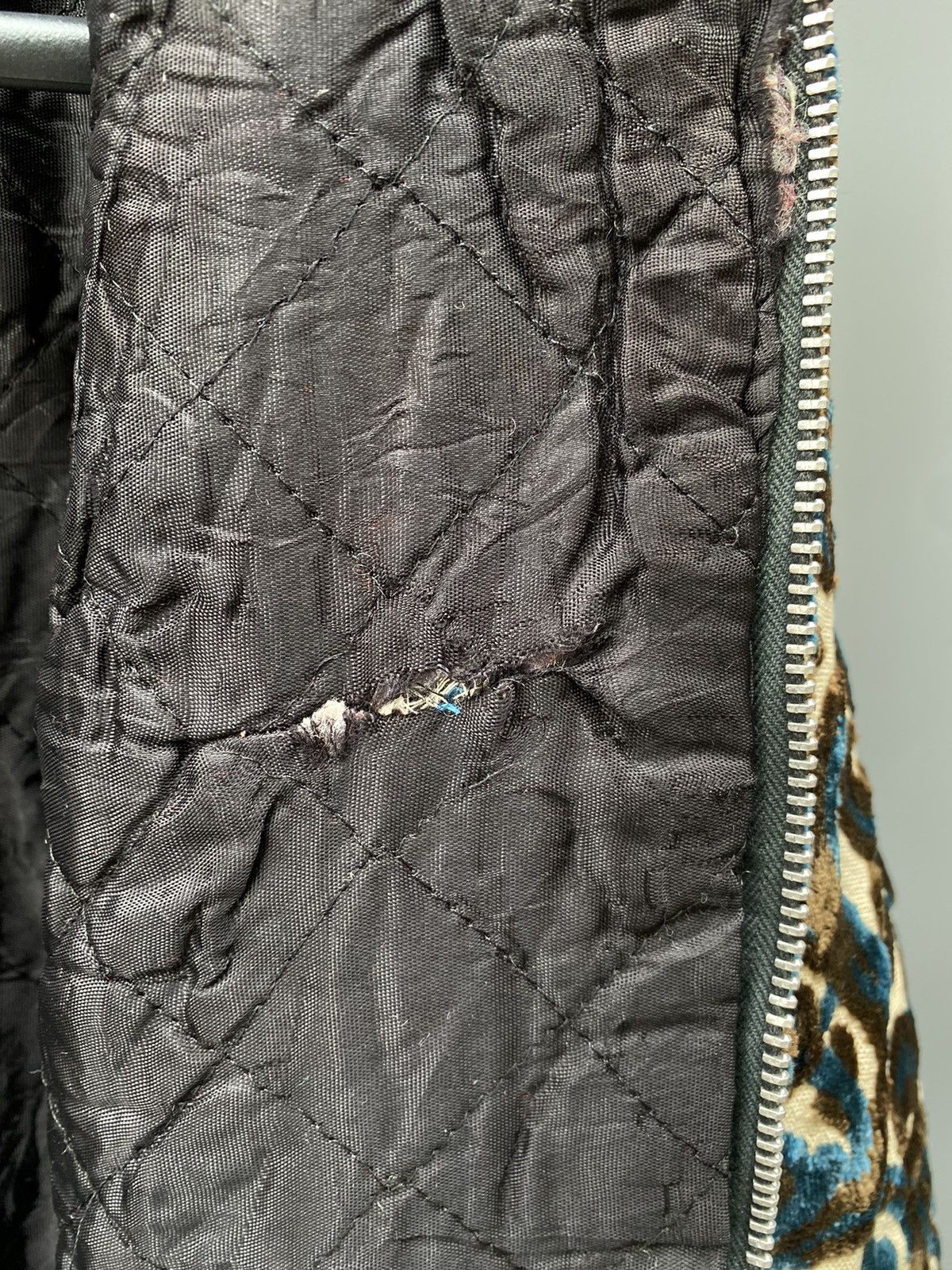Vintage Vintage 60s Tapestry Faux Fur Jacket Size S / US 4 / IT 40 - 8 Thumbnail