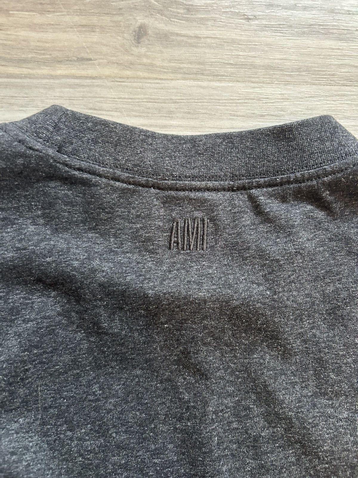 AMI AMI Paris Alexandre Mattiussi Patch Logo T-Shirt Size US M / EU 48-50 / 2 - 4 Thumbnail