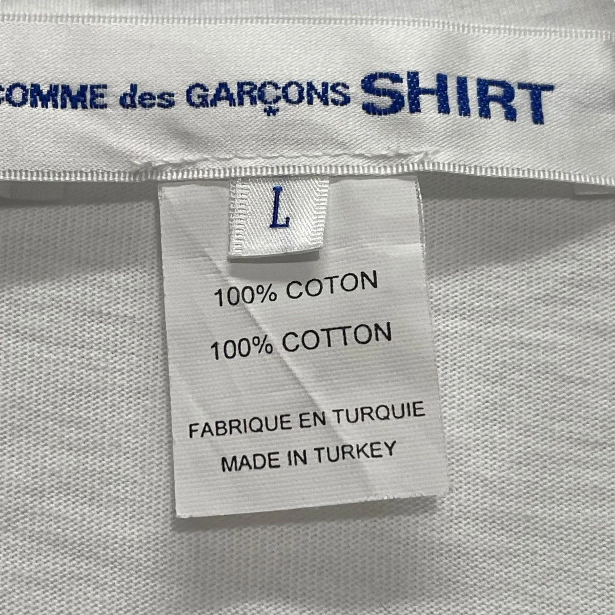 Comme des Garcons × Comme des Garcons SHIRT Graffiti Logo Tee Size US M / EU 48-50 / 2 - 4 Thumbnail