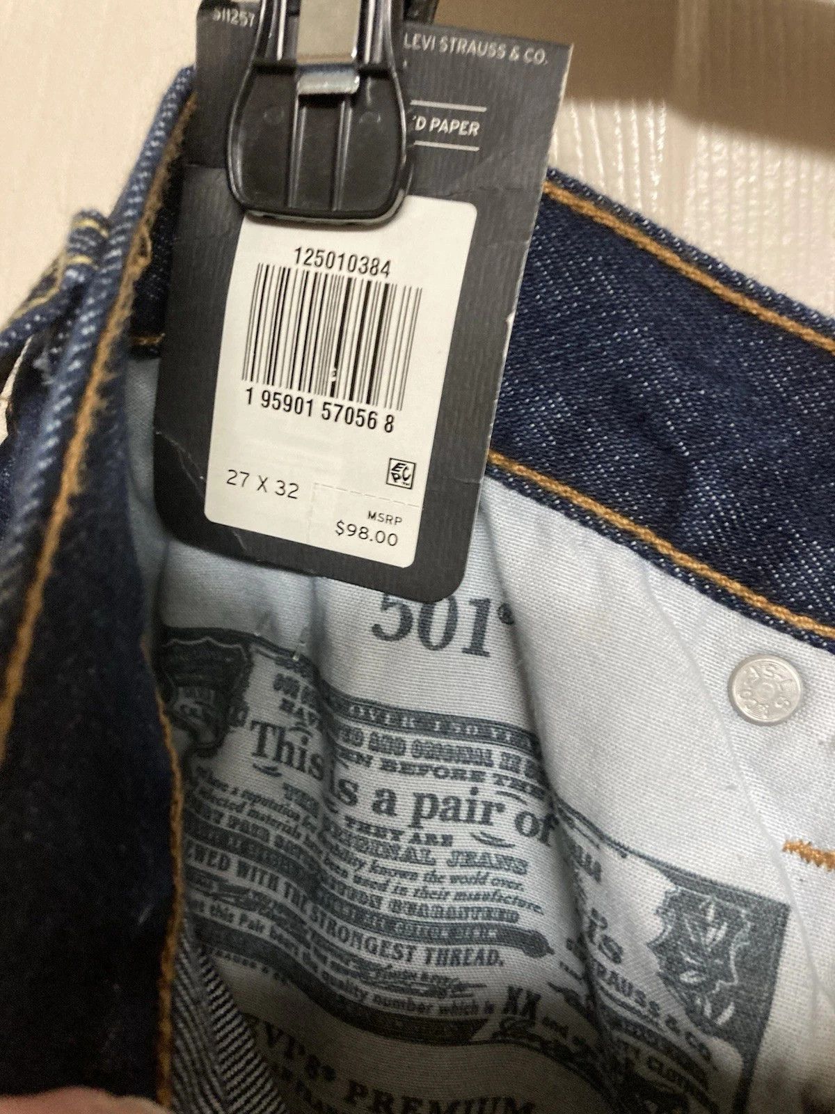 Levi's Levi's 501 Original Fit Jeans Blue Sz 27x32 NWT Meas 29x32 Size US 27 - 6 Thumbnail