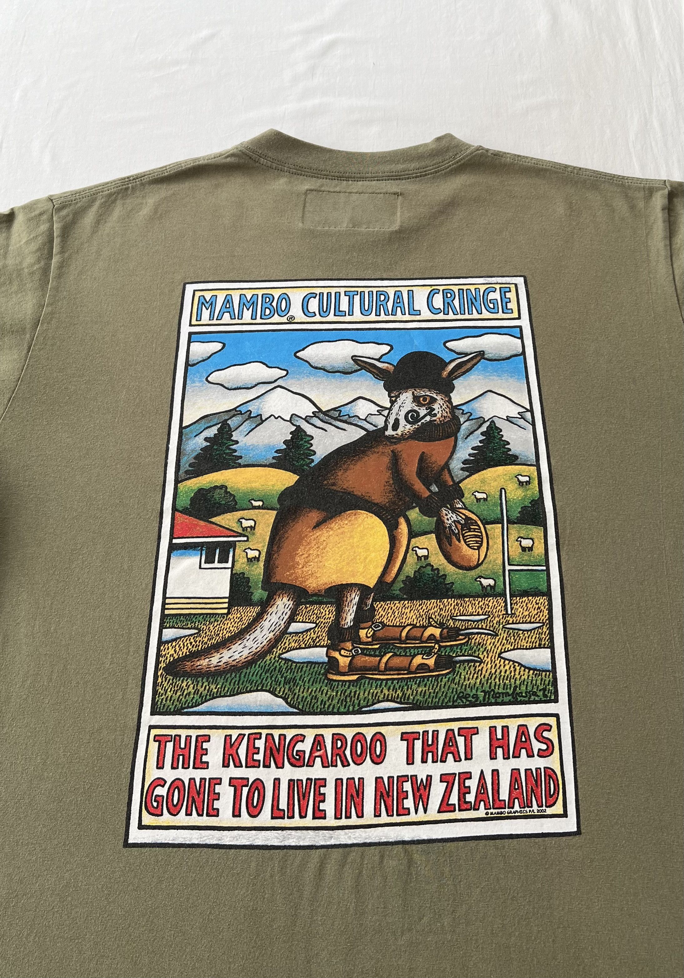 Mambo Vintage 2002 Mambo Cultural Cringe Kangaroo T-shirt Size US L / EU 52-54 / 3 - 16 Thumbnail