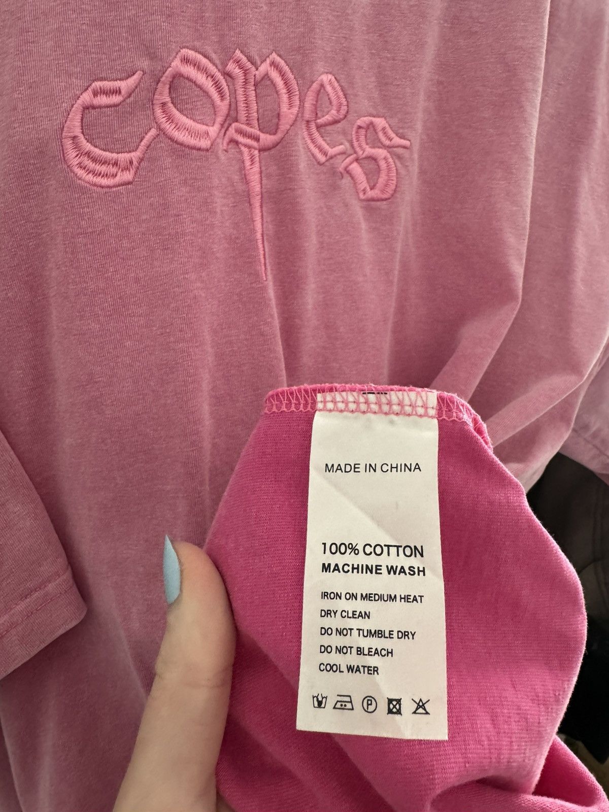 Copes Copes Logo Potion Pink valentines gothboiclique gbc lil leep Size US M / EU 48-50 / 2 - 5 Thumbnail
