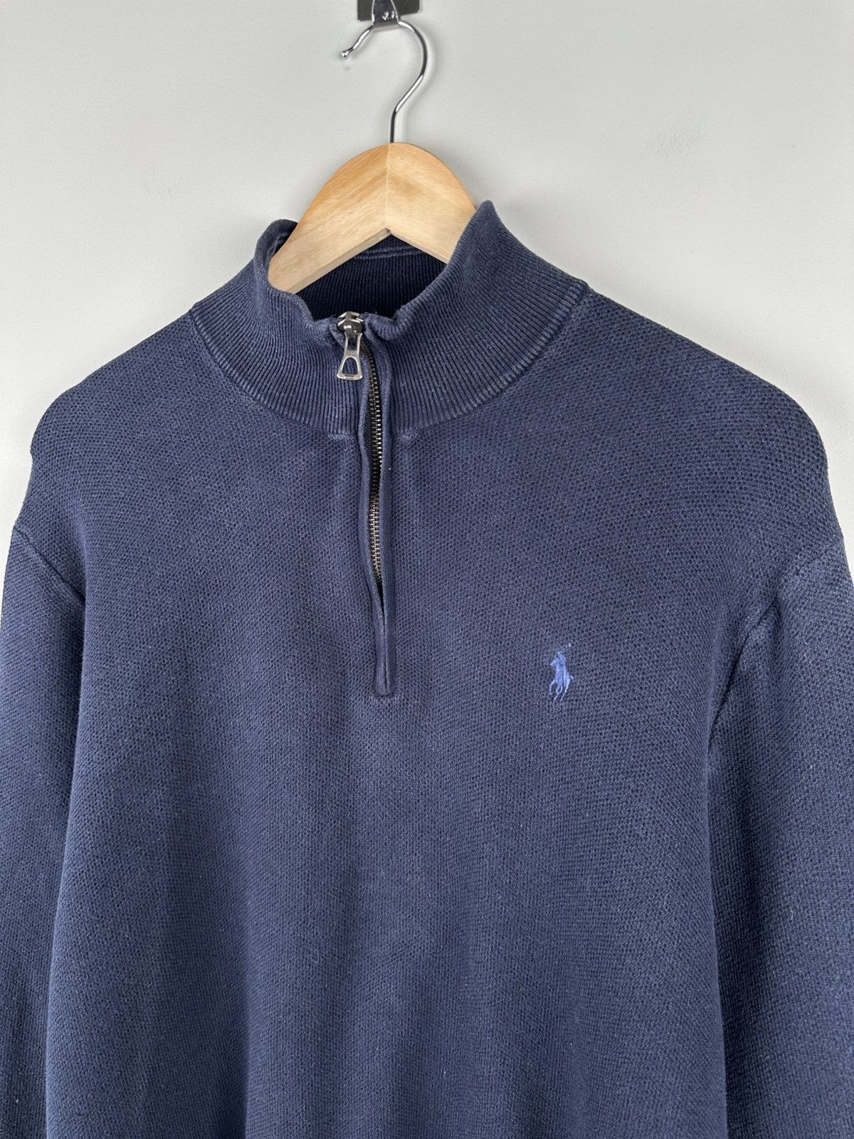 Polo Ralph Lauren Polo Ralph Lauren Hafl Zip Sweater Size US L / EU 52-54 / 3 - 3 Thumbnail