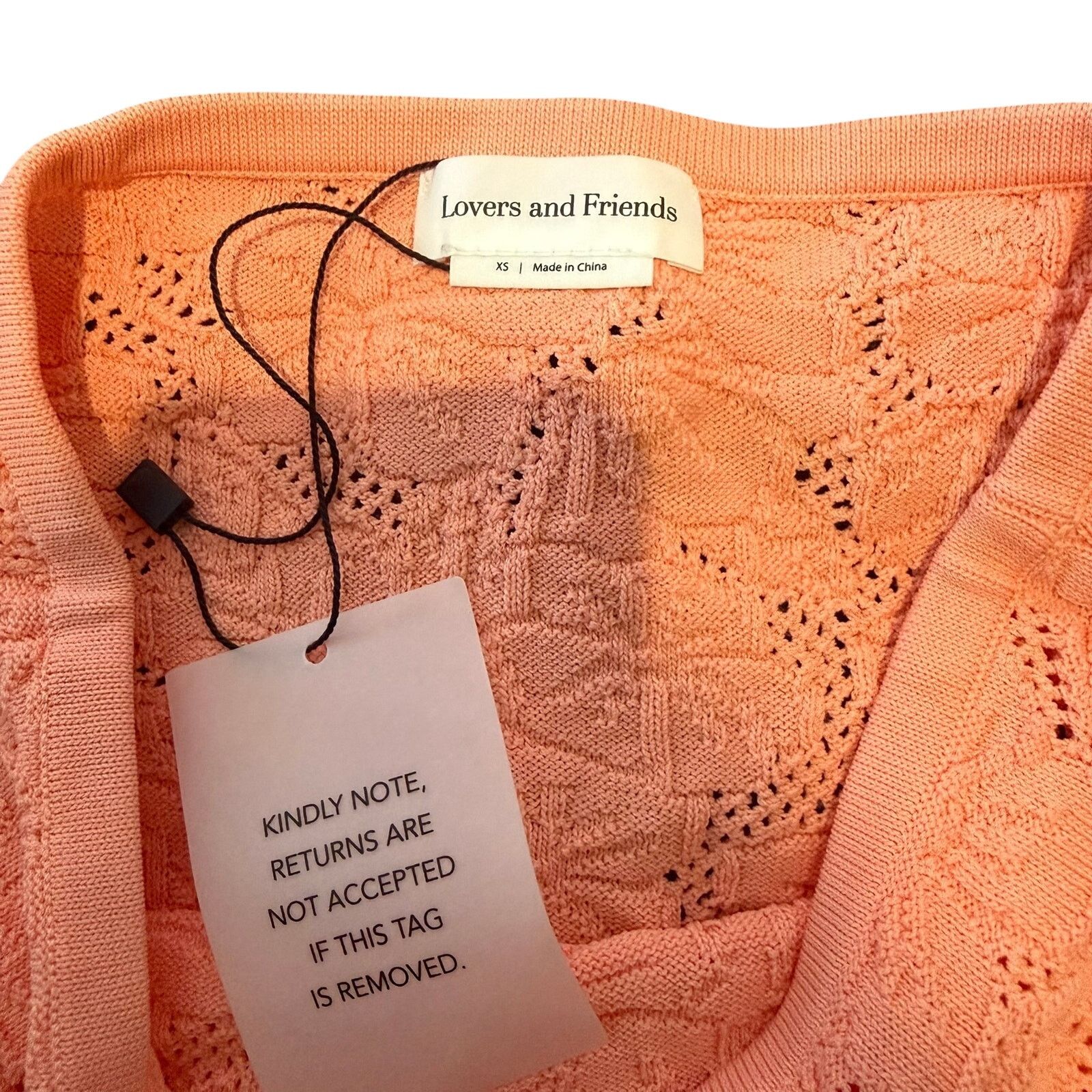 Lovers and Friends Lovers and Friends Shalie Maxi Skirt in Coral, Size XS Size 25" / US 0 / IT 36 - 4 Thumbnail