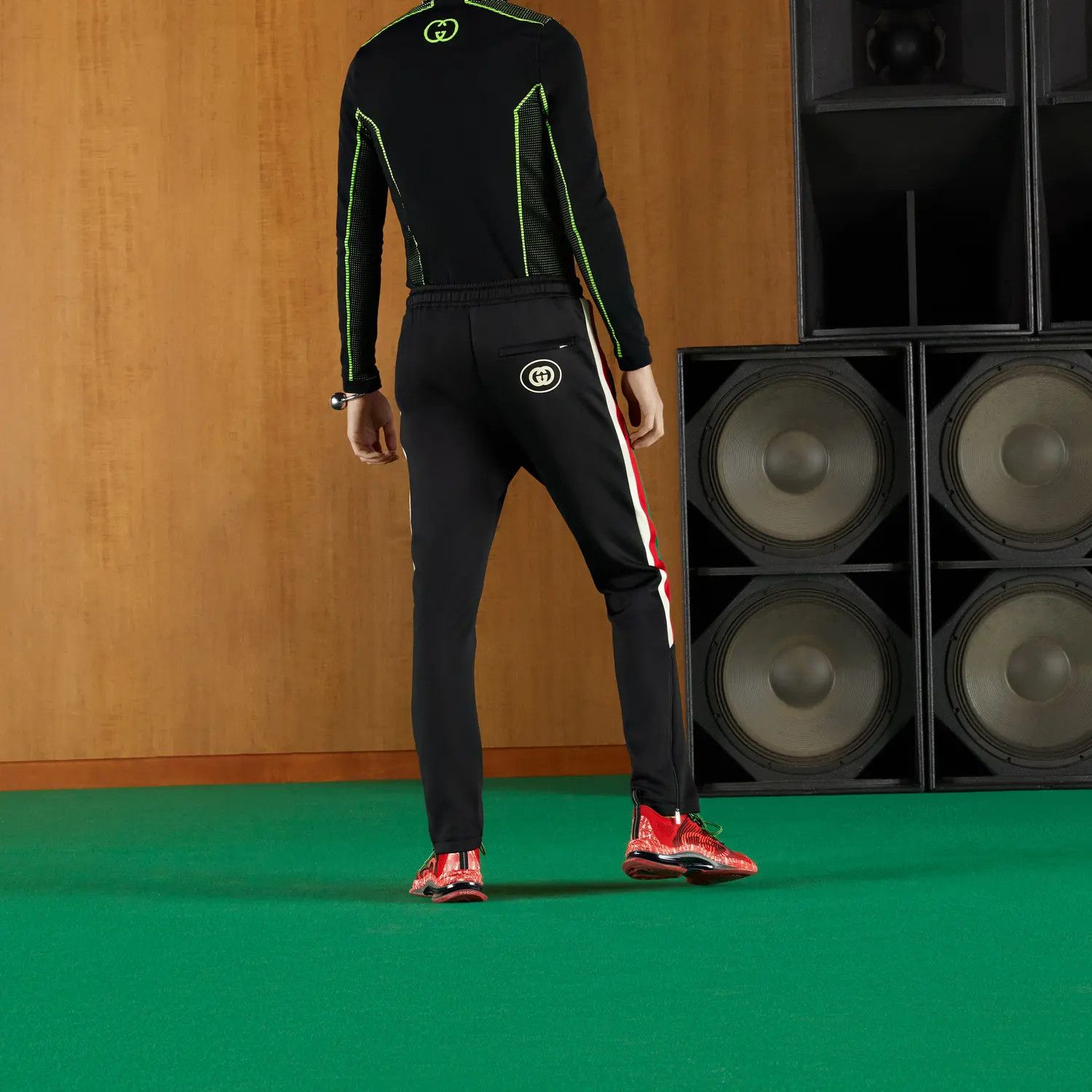 Gucci o1s1wg110125 Neoprene Track Bottoms With Print in Multicolor Size US 32 / EU 48 - 6 Thumbnail