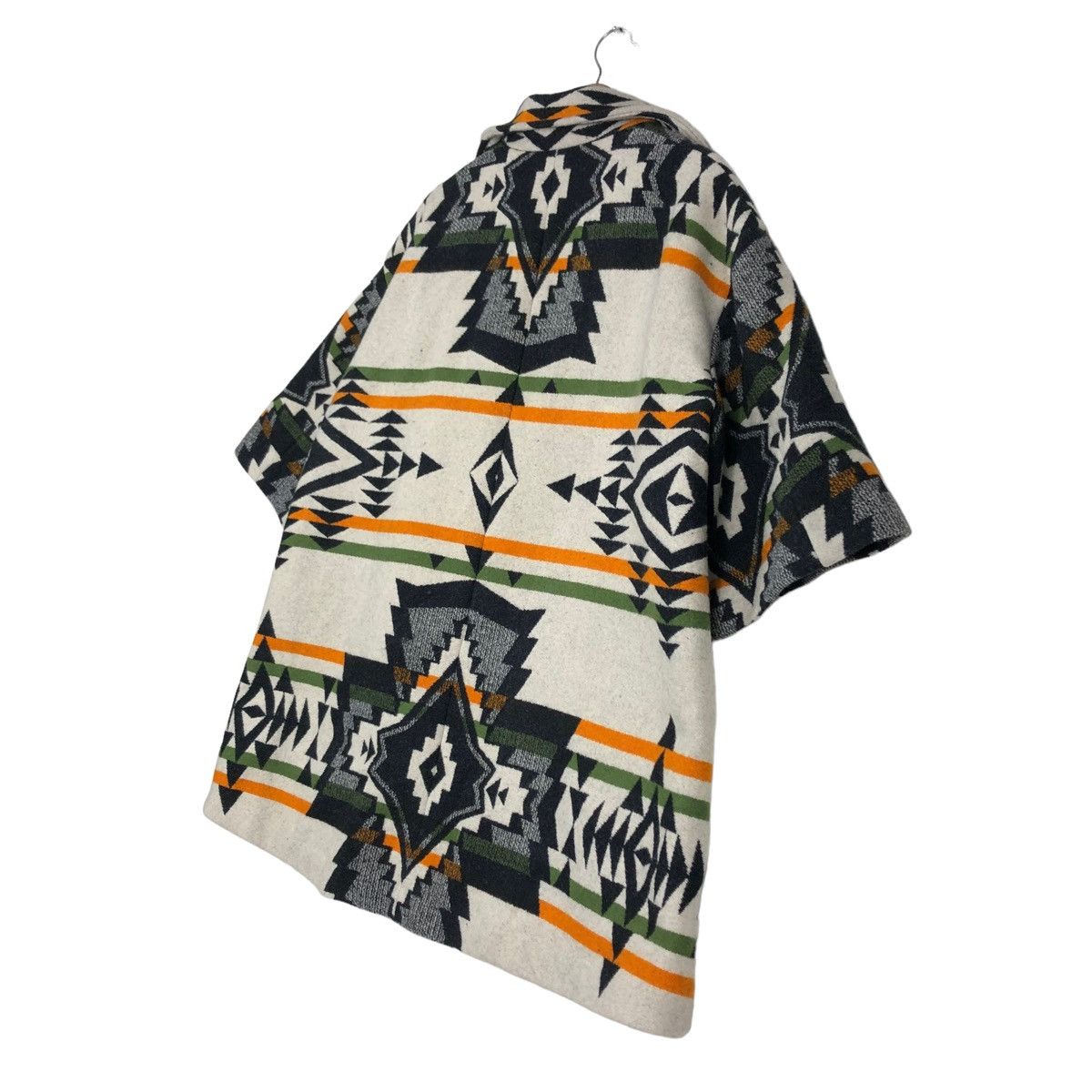 Japanese Brand × Vintage 🔥VINTAGE NAVAJO NATIVE AZTEC WOOL JACKET DOUBLE BREAST Size US M / EU 48-50 / 2 - 10 Thumbnail