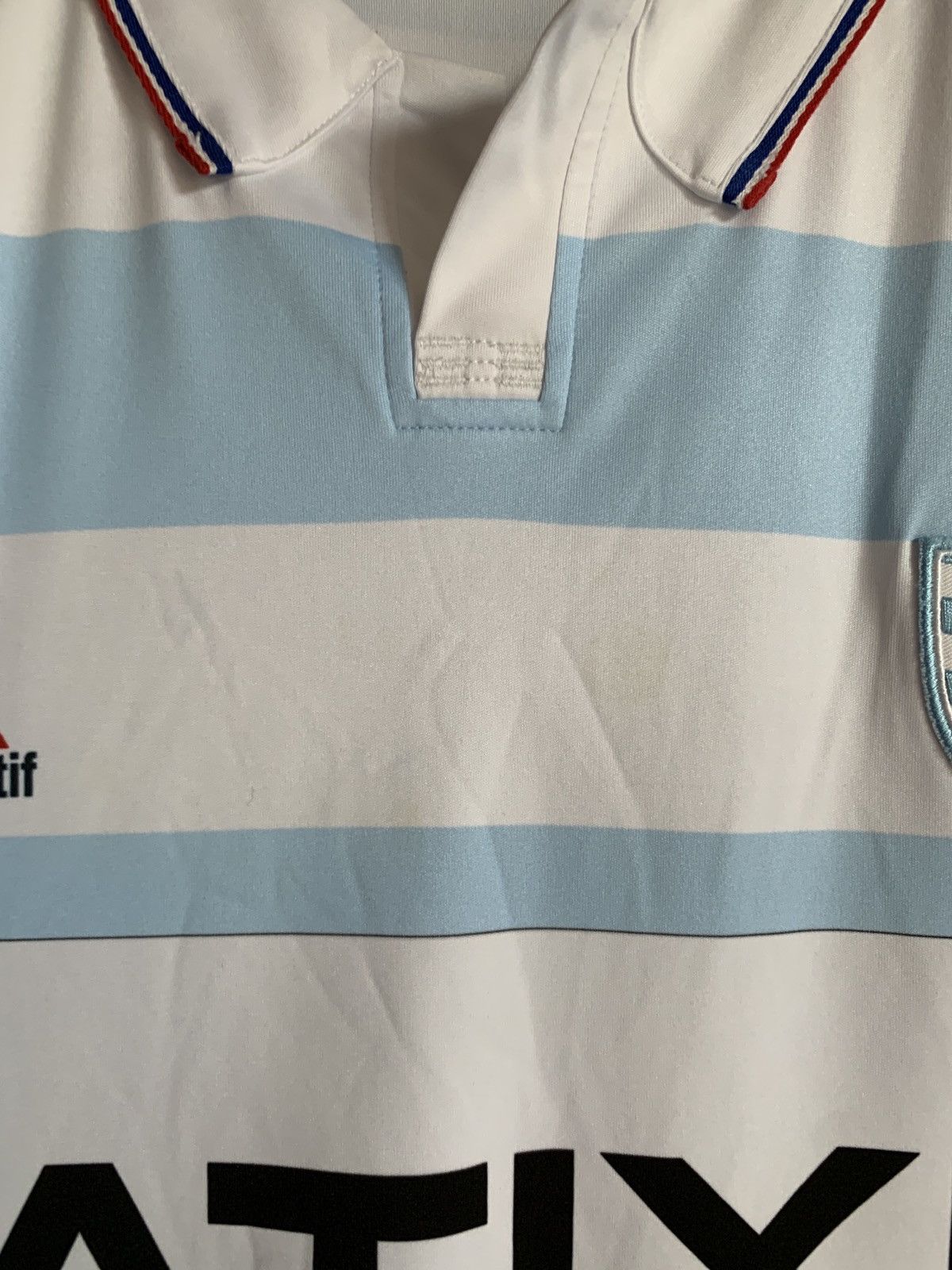 Le Coq Sportif Racing Metro 92 Rugby Union Shirt Le Coq Sportif Jersey Sz L Size US L / EU 52-54 / 3 - 6 Thumbnail