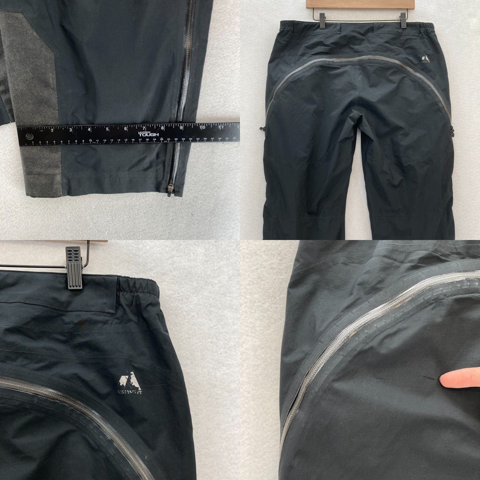Eddie Bauer Eddie Bauer First Ascent Hiking Pants Mens XL Black Mountaineering Waterproof Size US 36 / EU 52 - 9 Thumbnail