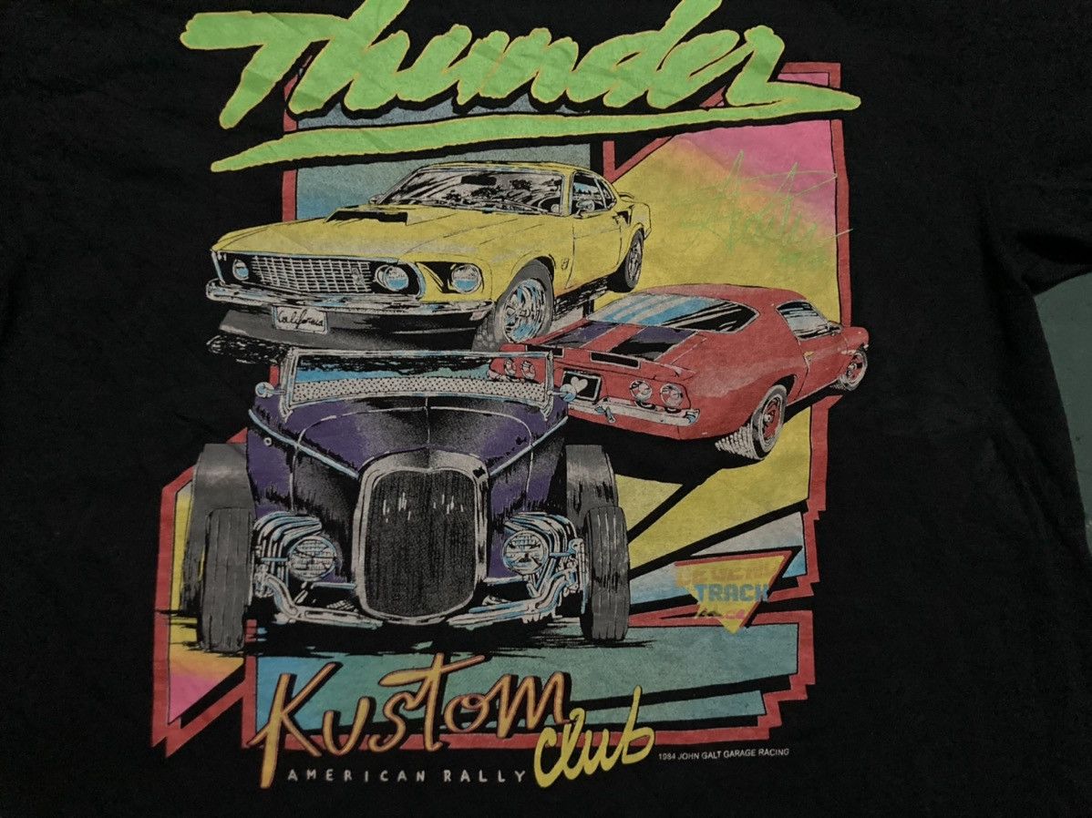 Designer × Vintage Vintage T-shirt Nascar 90s Size US XL / EU 56 / 4 - 2 Thumbnail