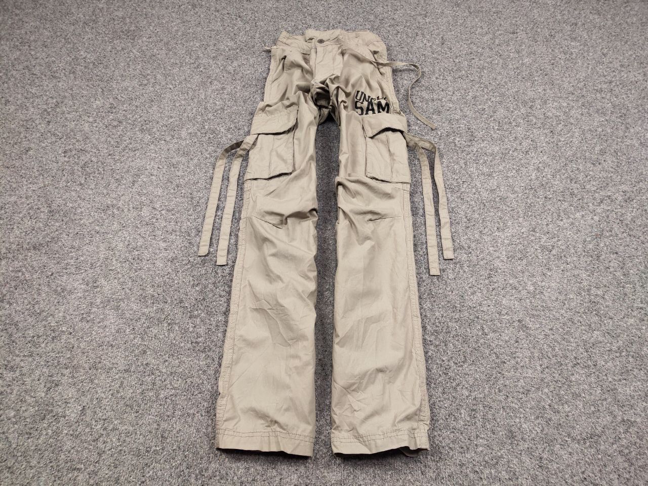 Japanese Brand Vintage 90's Japanese Parachute Bondage Straps Cargo Pants Size US 36 / EU 52 - 2 Thumbnail